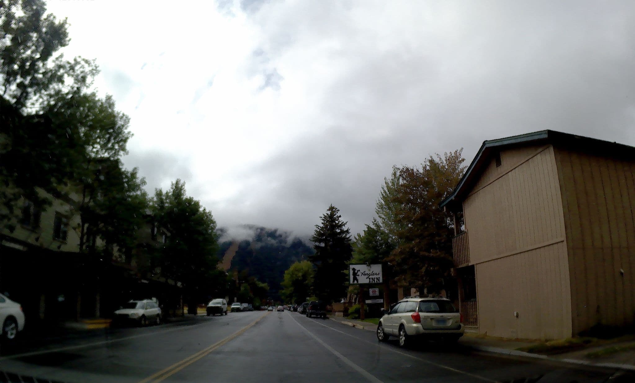 Street view near Anglers Inn, Rafter J Ranch — © ru55ht (CC BY-SA · Mapillary)