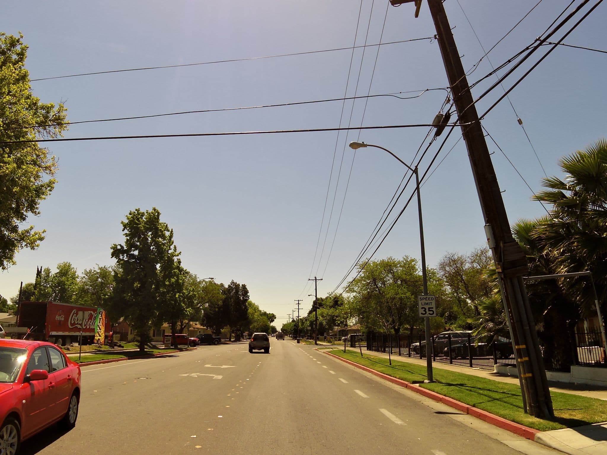 Street view near Studio 6 Merced, CA, Merced — © andrewsnow (CC BY-SA · Mapillary)