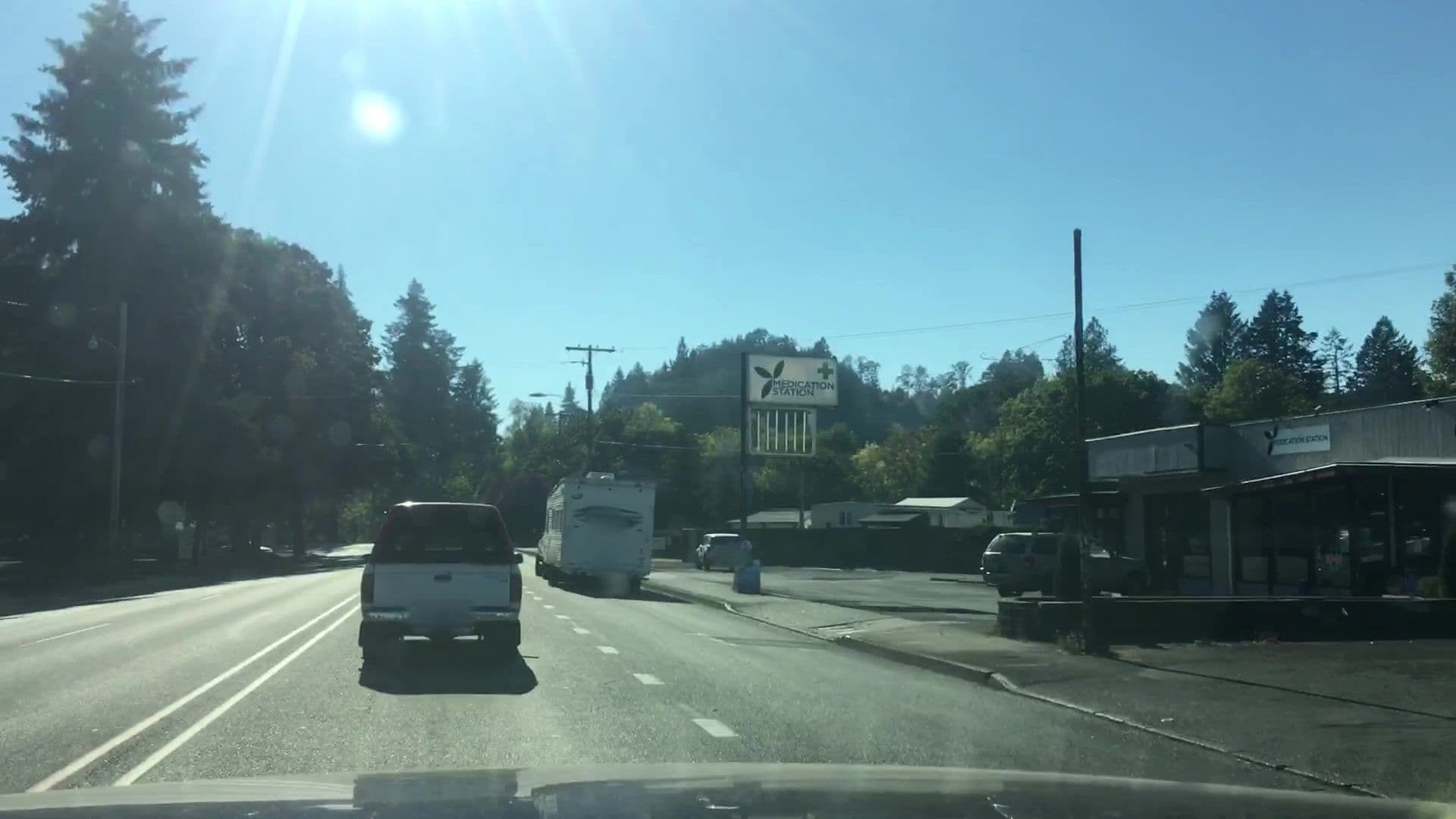 Street view near Relax Inn, Creswell — © lvl5 (CC BY-SA · Mapillary)