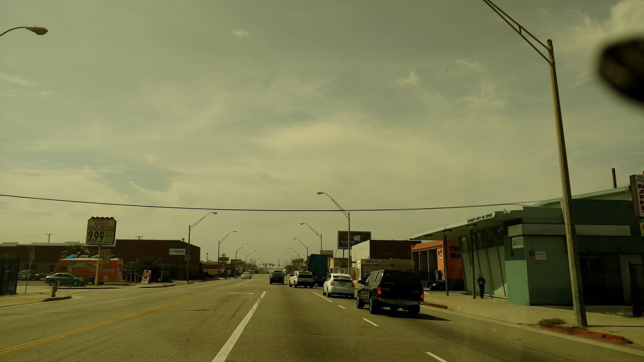 Street view near Hiland Motel, Long Beach — © nmixter (CC BY-SA · Mapillary)