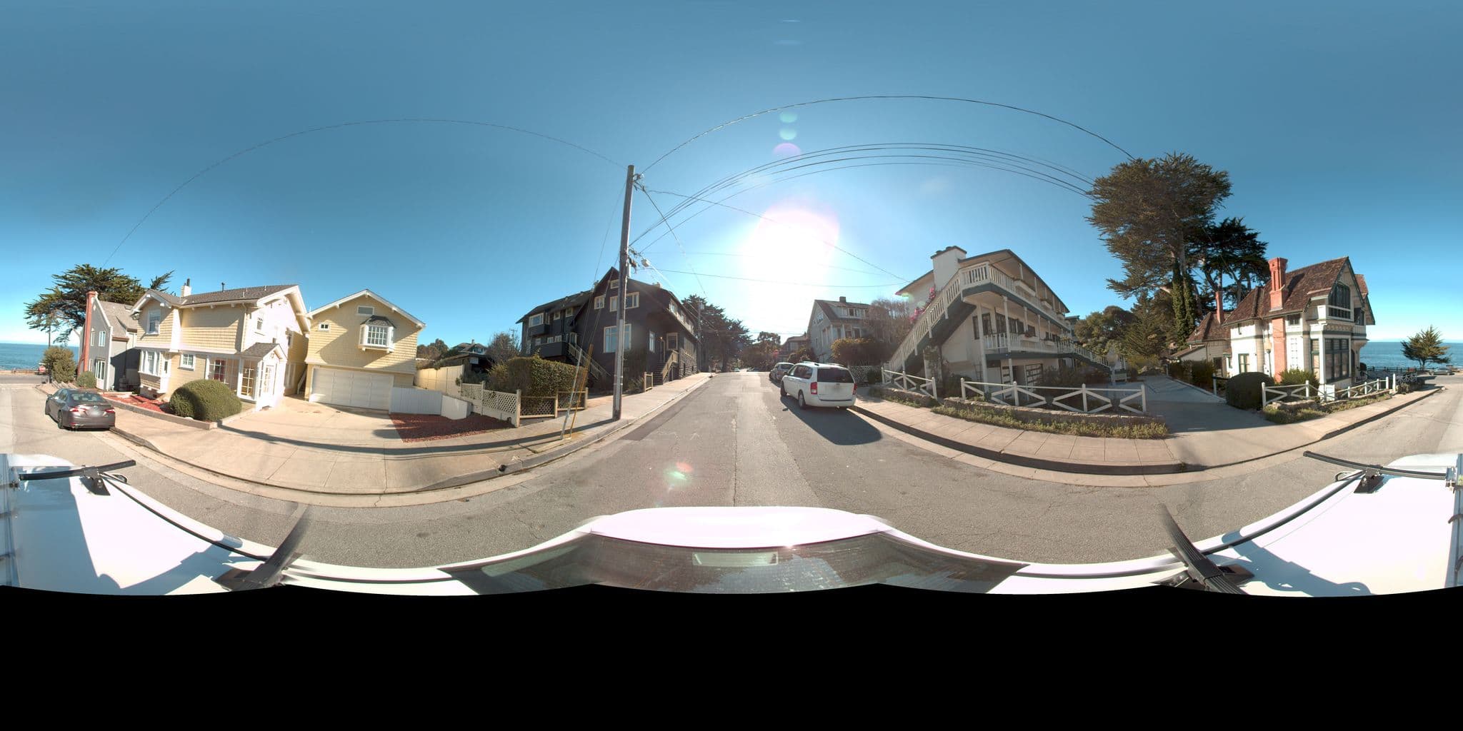 Street view near Green Gables Inn, Pacific Grove — © rking (CC BY-SA · Mapillary)