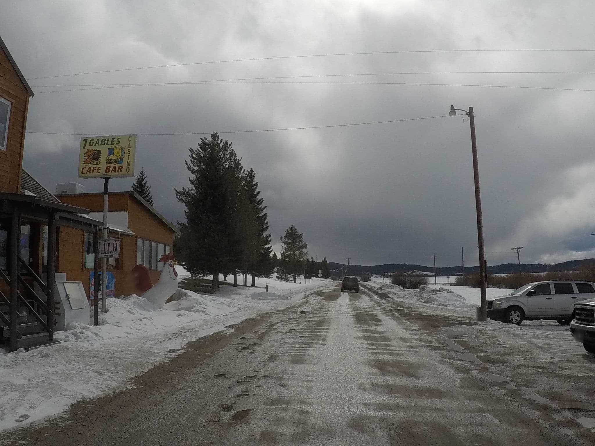 Street view near 7 Gables Resort, Anaconda — © chrisbeddow (CC BY-SA · Mapillary)