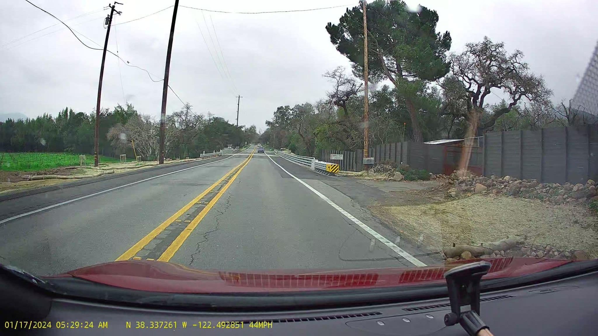 Street view near Moon Mountain Family Retreat, Agua Caliente — © MadMapperOfTheWest (CC BY-SA · Mapillary)