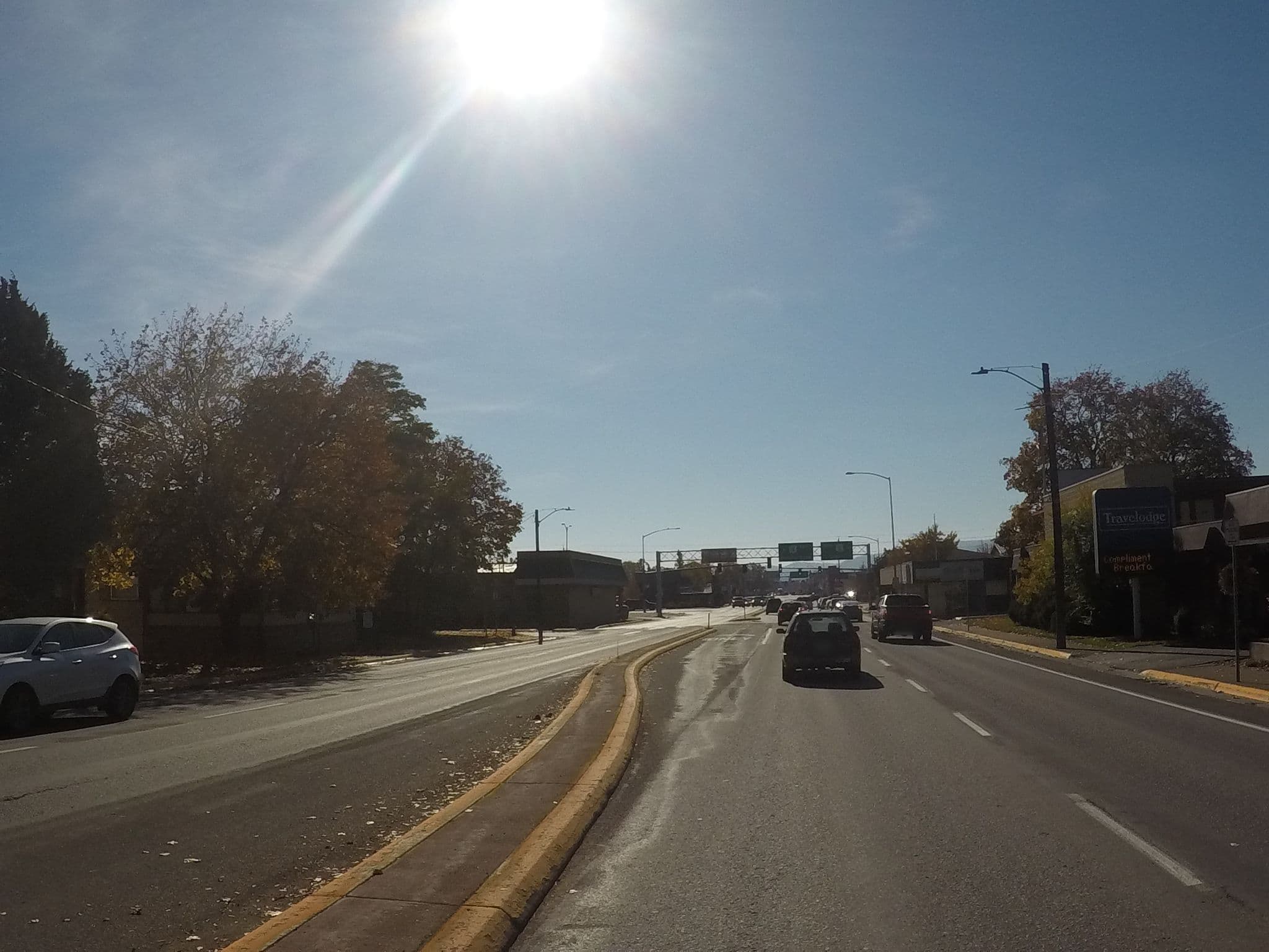 Street view near Travelodge Kalispell, Kalispell — © chrisbeddow (CC BY-SA · Mapillary)