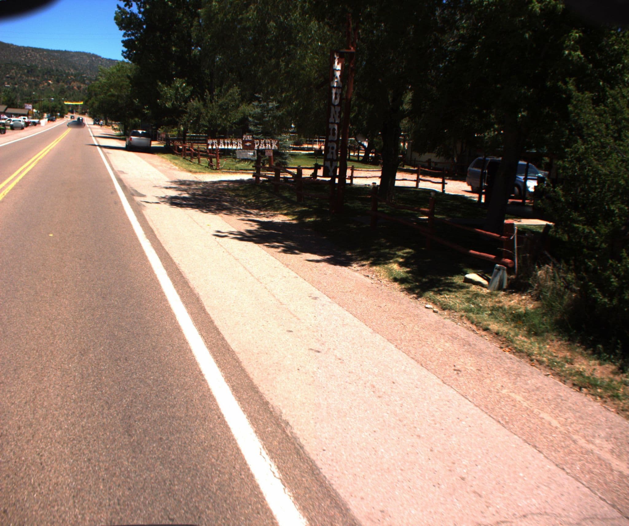Street view near Pine Trailer Park & Laundry, Pine — © adotgis (CC BY-SA · Mapillary)