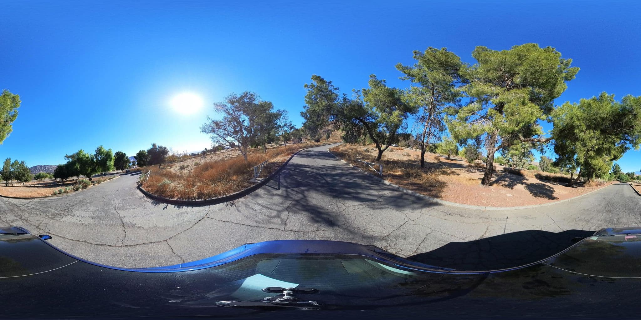 Street view near Lake Perris Campground, March Air Force Base — © ins (CC BY-SA · Mapillary)