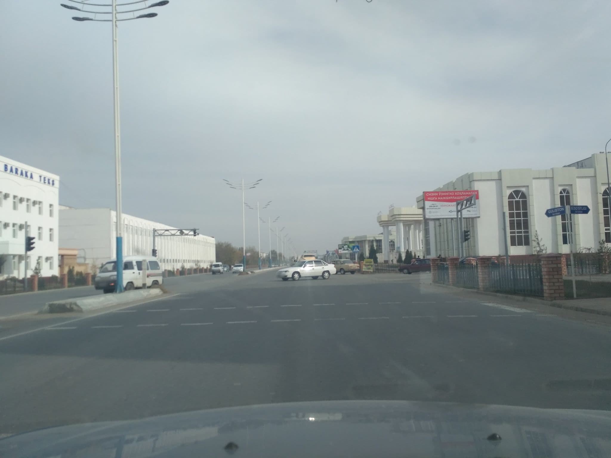 Street view near Farovon, Guliston — © georgiysys (CC BY-SA · Mapillary)