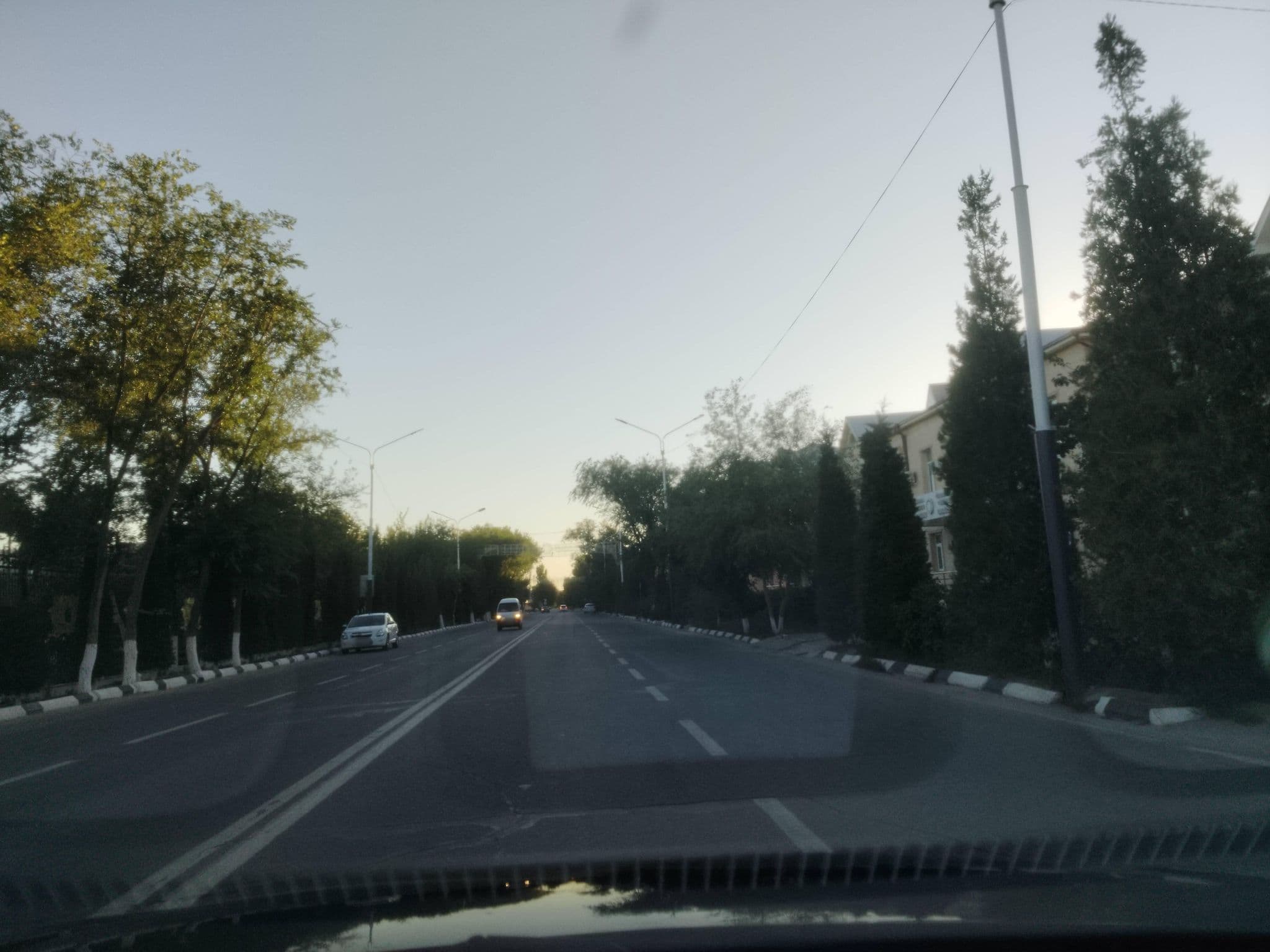 Street view near Ratmina Hotel, Nukus — © Muhammadjon (CC BY-SA · Mapillary)