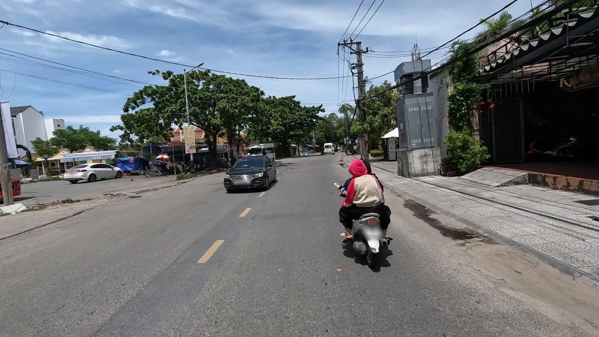 Street view near VIP Garden Home, Hoi An