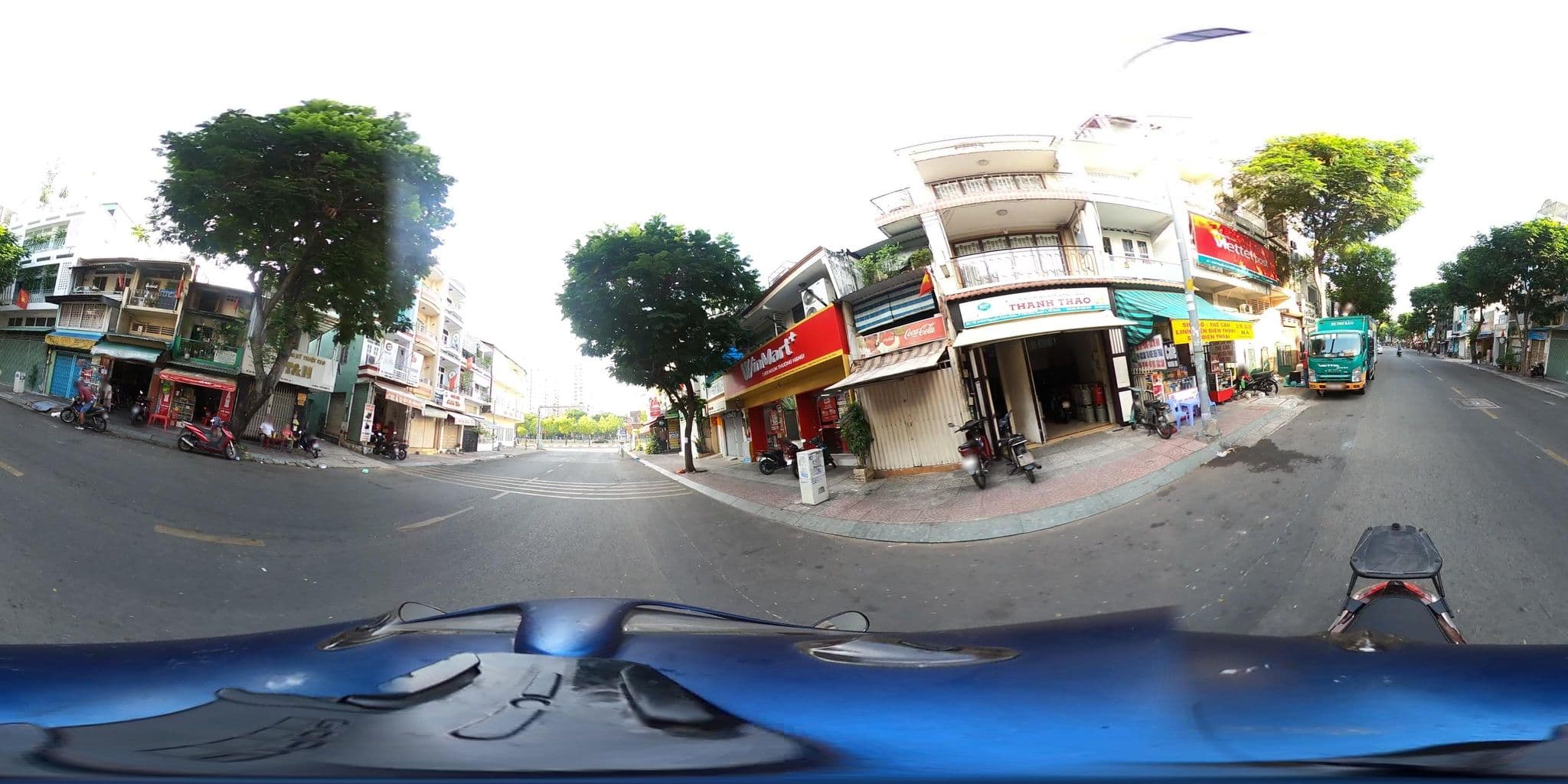 Street view near Hostel TK24B/9, Quận Ba