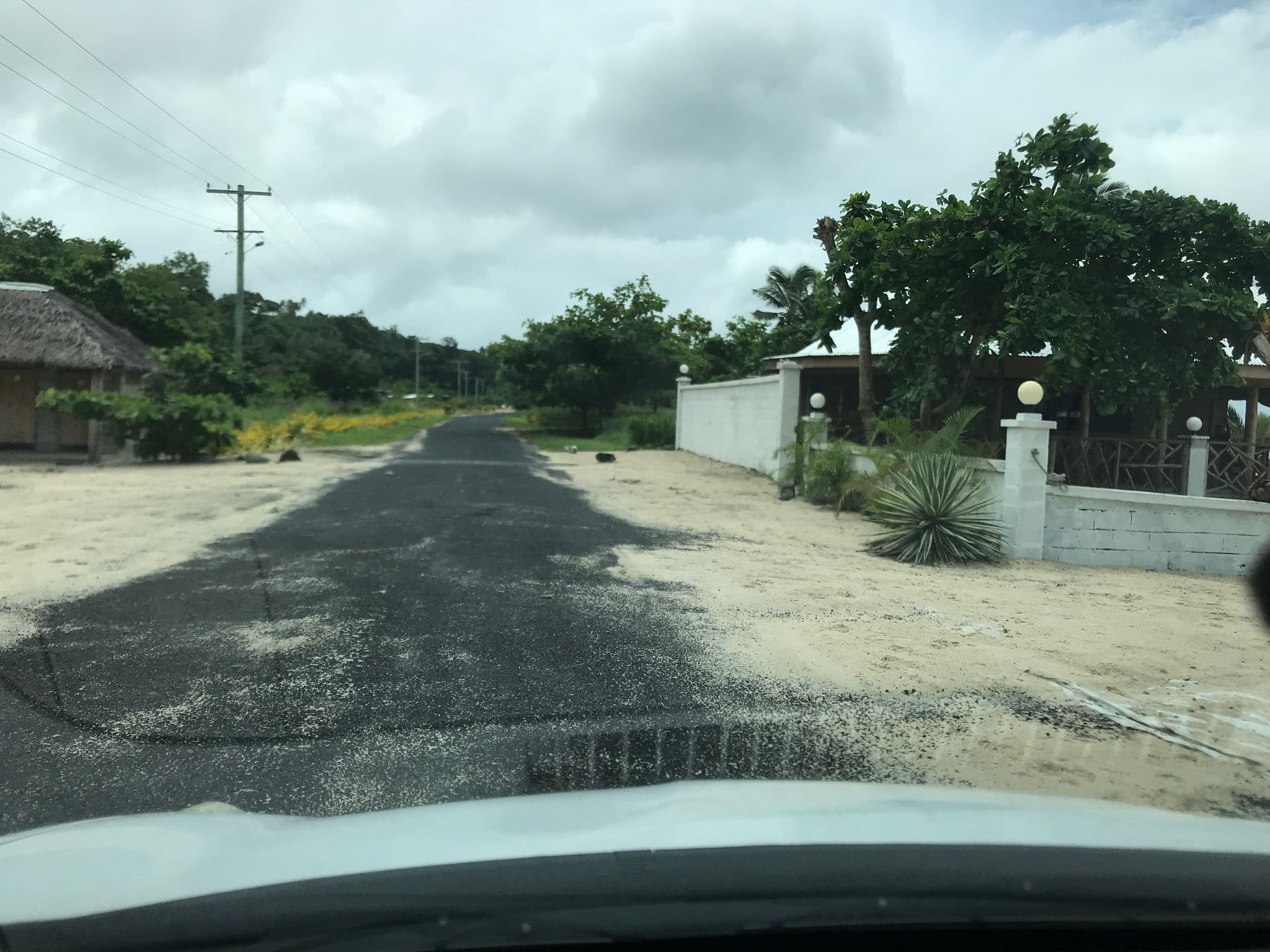 Street view near Lululosa Beach Fales, Matavai — © naokiosaka (CC BY-SA · Mapillary)