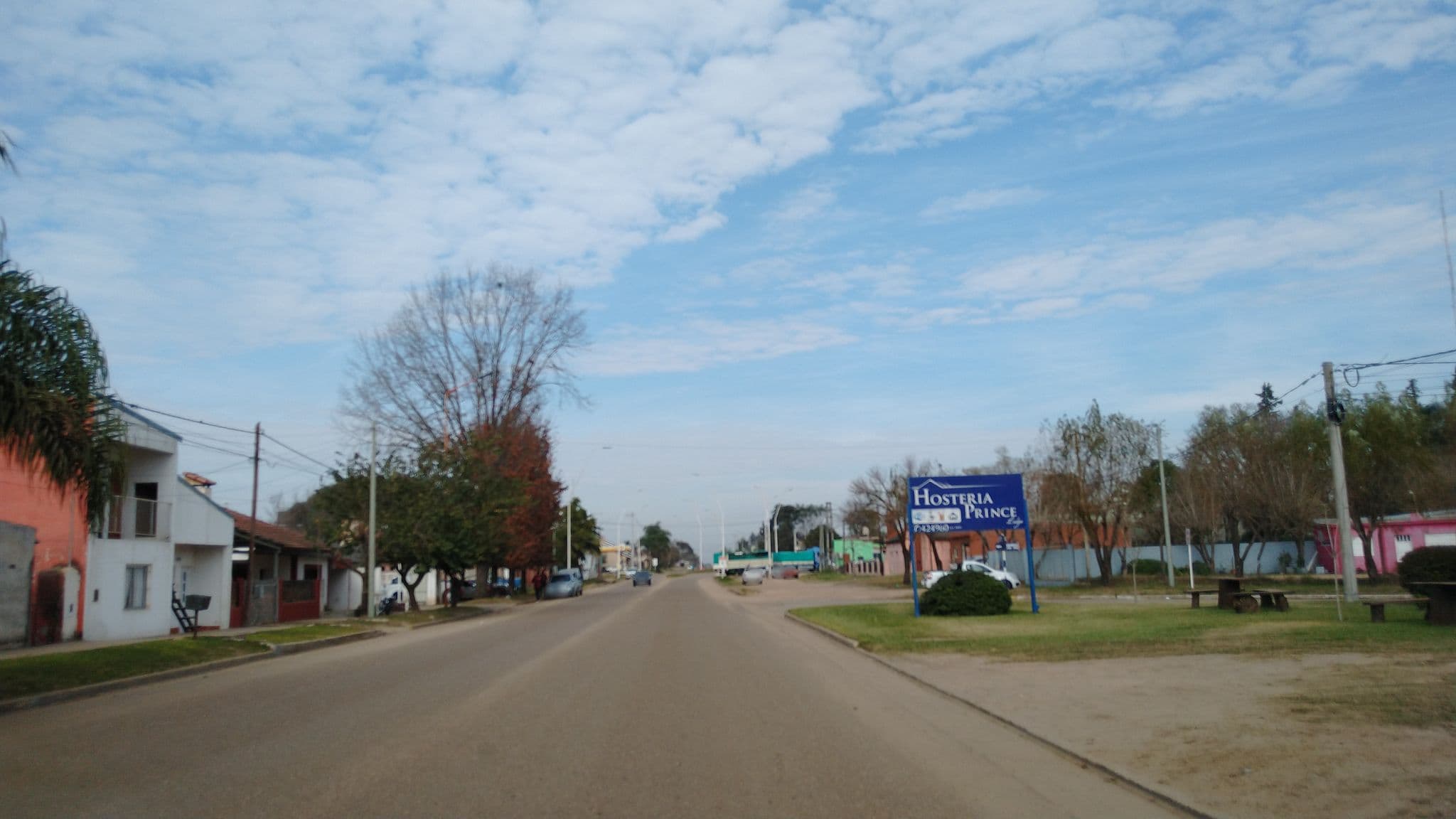 Street view near Hostería Prince, Chajarí — © diegokrein (CC BY-SA · Mapillary)