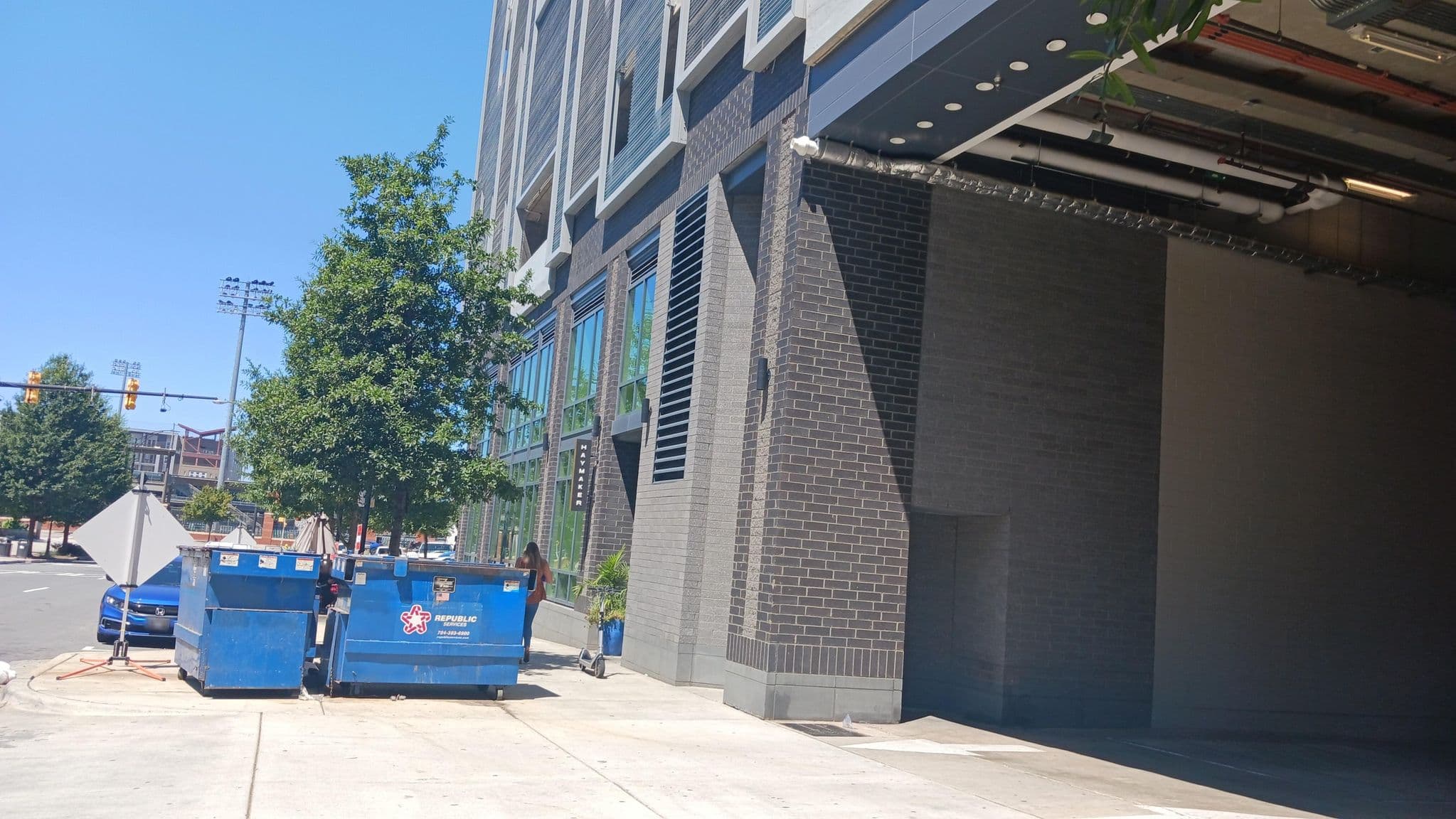 Street view near Corporate Uptown Furnished Apartments - One-Bedroom Apartment, Charlotte — © JordanAnderson (CC BY-SA · Mapillary)