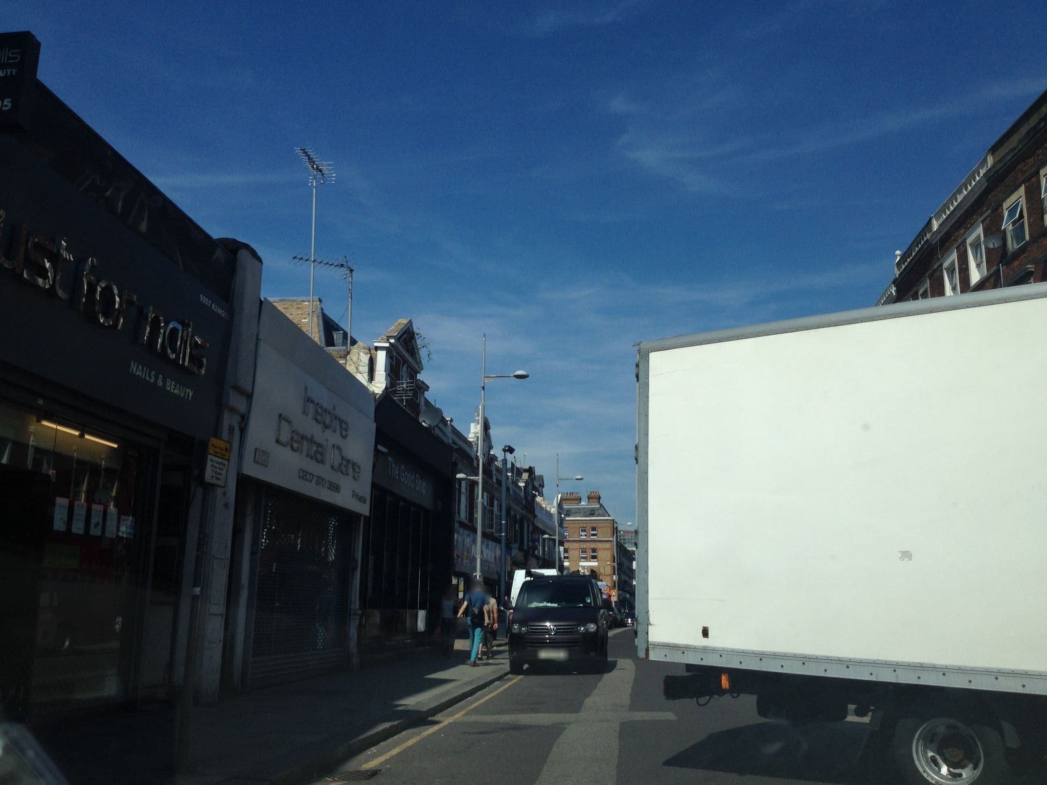 Street view near The Black Lion Pub & Boutique Guesthouse, Kilburn — © domdomegg (CC BY-SA · Mapillary)