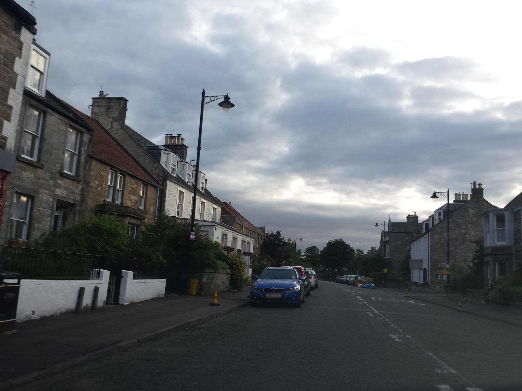 Street view near Old Aberlady Inn, Aberlady — © rudolfmayer (CC BY-SA · Mapillary)