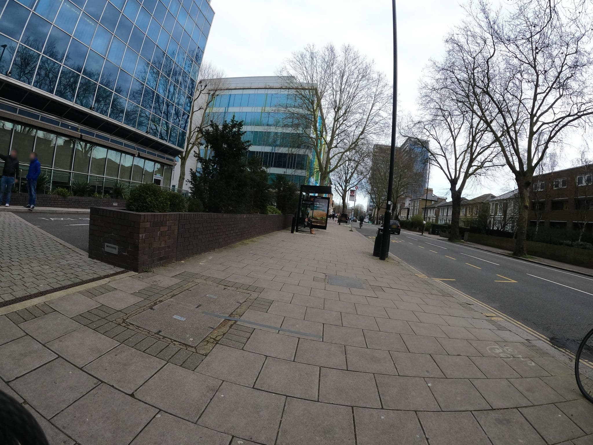 Street view near Clayton Hotel Chiswick, Kew — © milhouse (CC BY-SA · Mapillary)