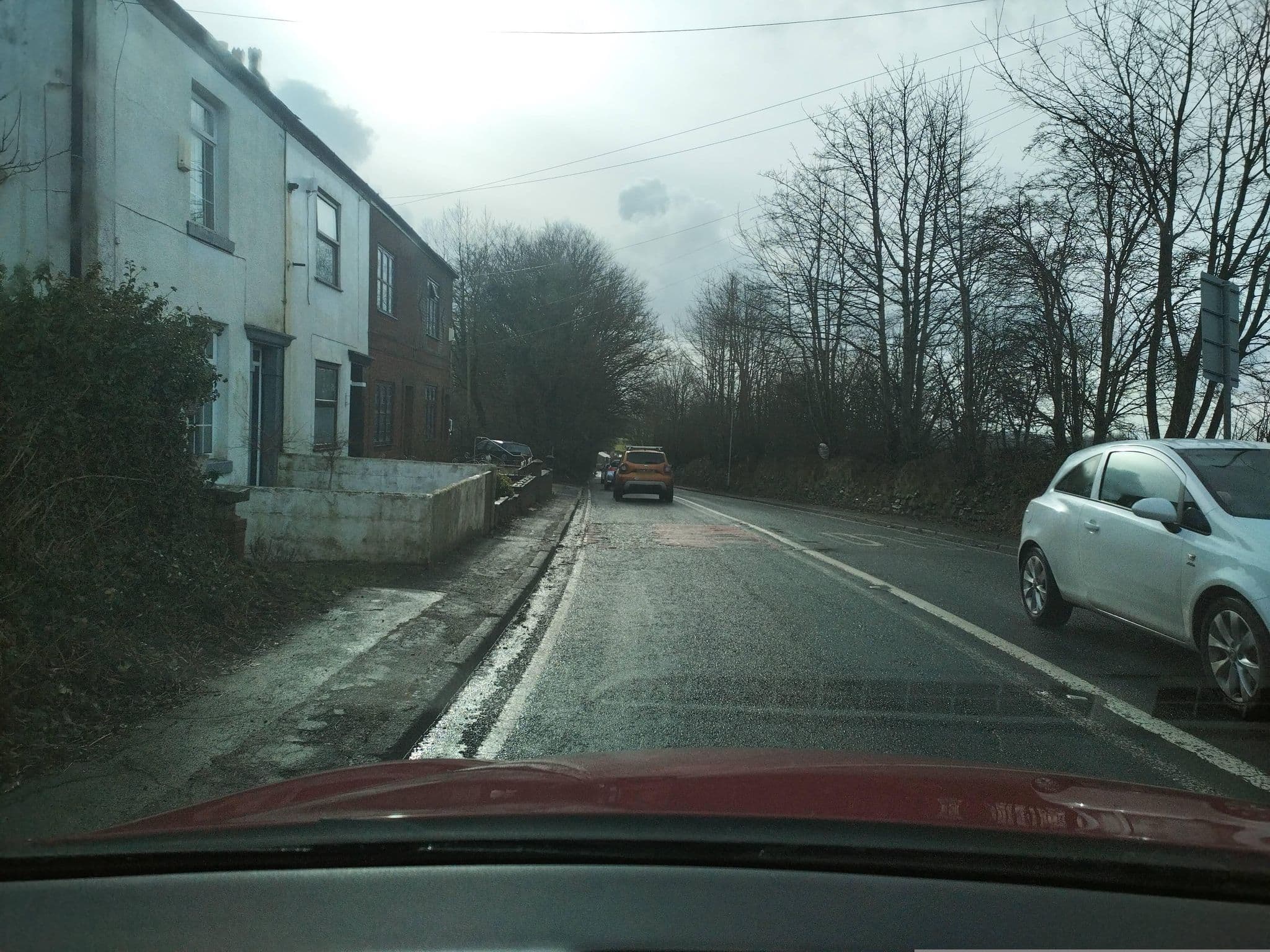 Street view near Grey Horse Hotel, Adlington — © tonys999 (CC BY-SA · Mapillary)