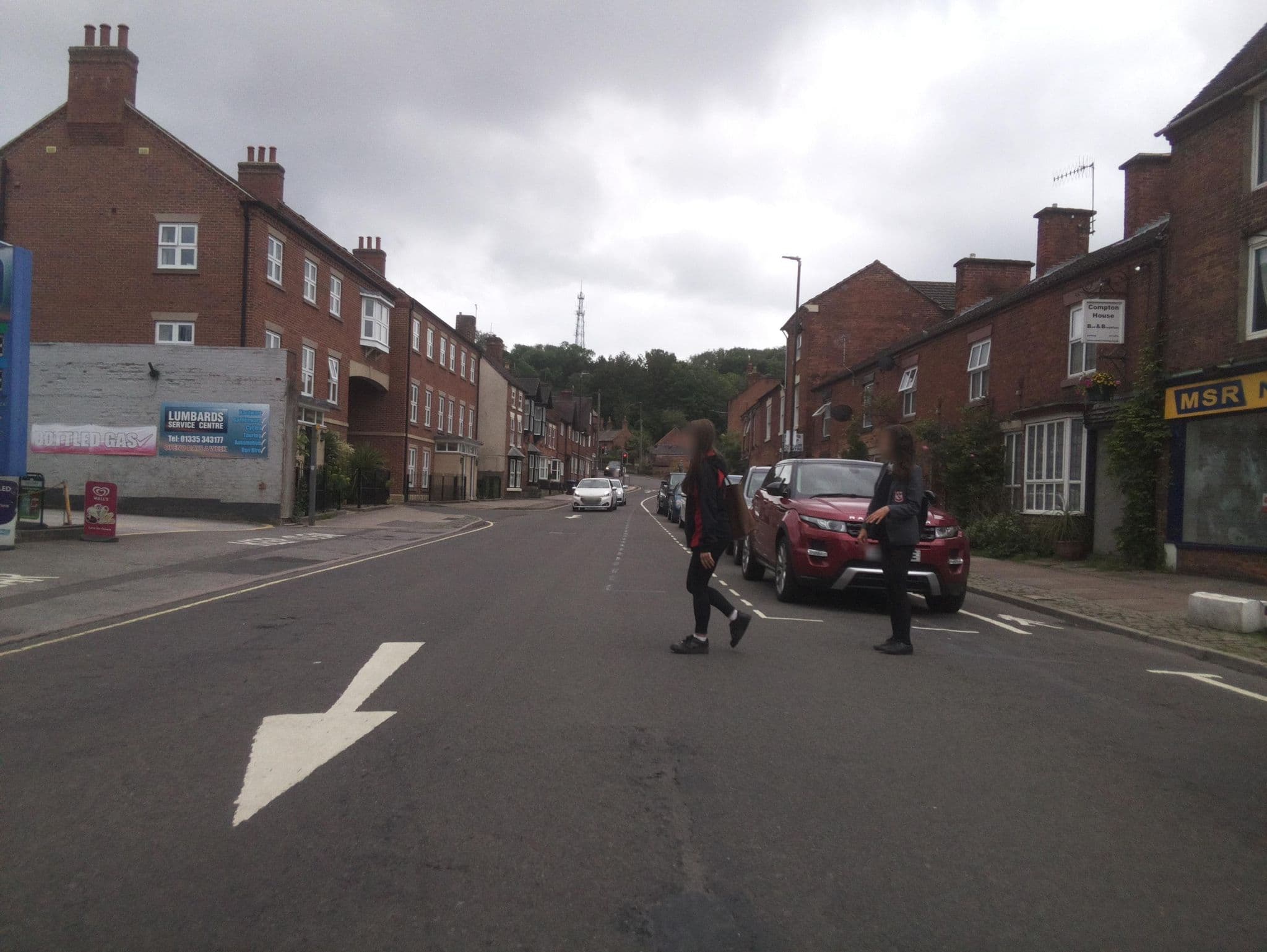 Street view near Compton Guest House, Ashbourne — © southglos (CC BY-SA · Mapillary)
