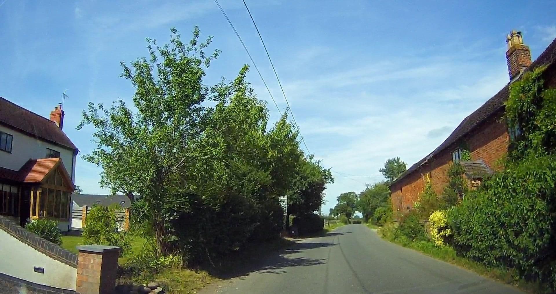 Street view near Cherry Tree Barn, Audlem — © tallguy (CC BY-SA · Mapillary)