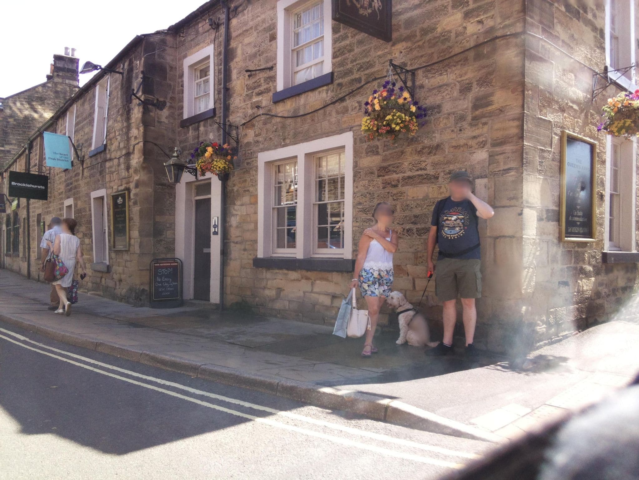 Street view near The Peacock, Bakewell — © southglos (CC BY-SA · Mapillary)