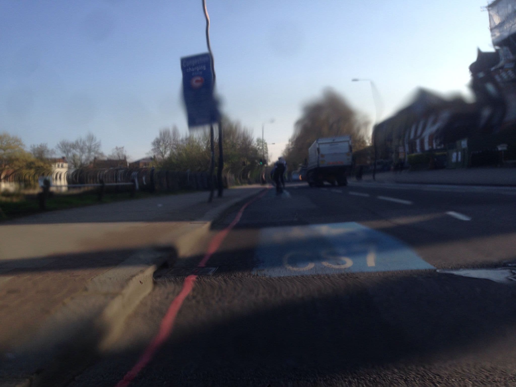 Street view near Clapham South Dudley Hotel, Balham — © damianb (CC BY-SA · Mapillary)