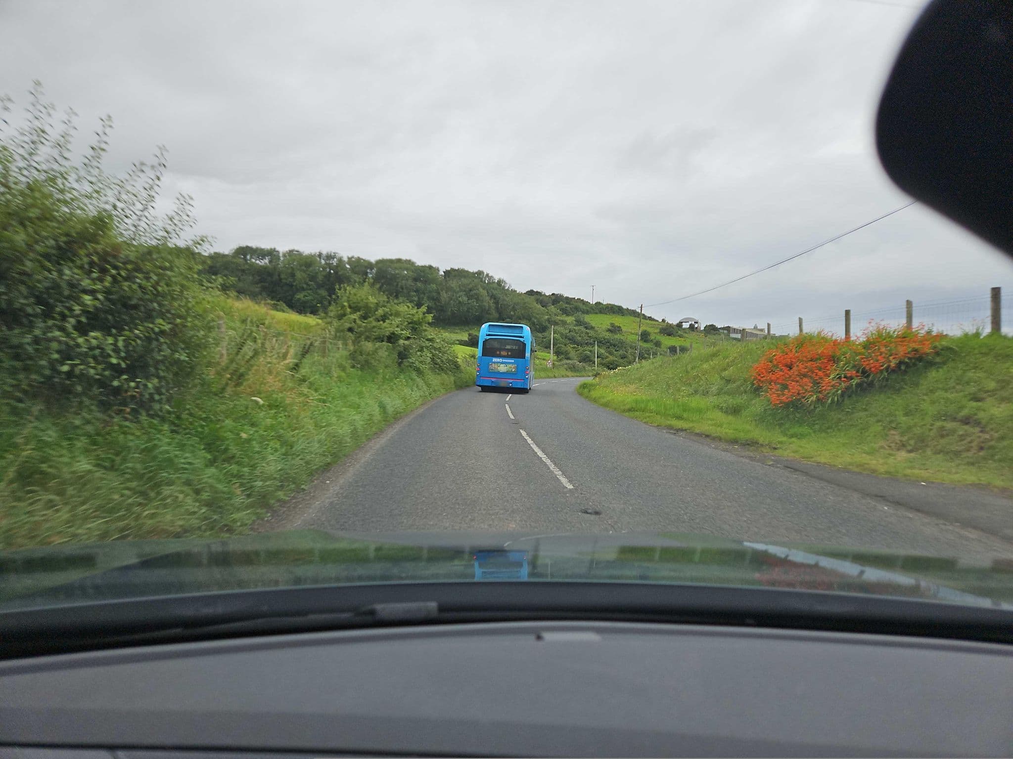 Street view near Whitepark House, Ballintoy Harbour — © toho (CC BY-SA · Mapillary)