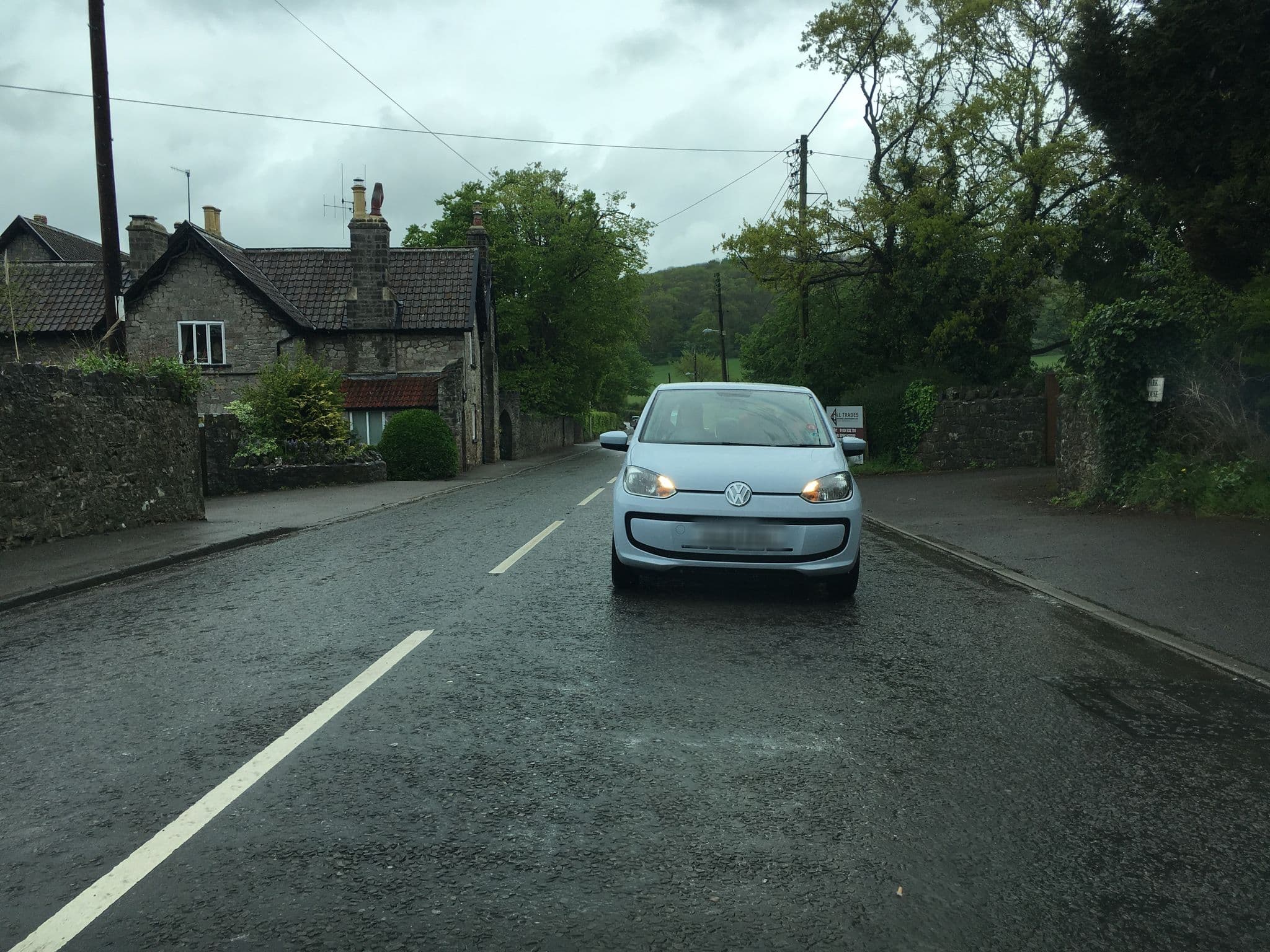 Street view near Abbey Lodge, Banwell — © southglos (CC BY-SA · Mapillary)