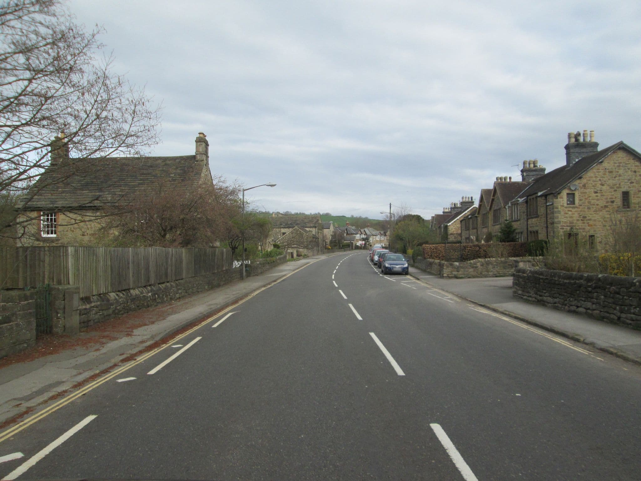 Street view near Luxury 4 Bedroom Detached House - Central Baslow - Entire Place, Baslow — © dudone (CC BY-SA · Mapillary)