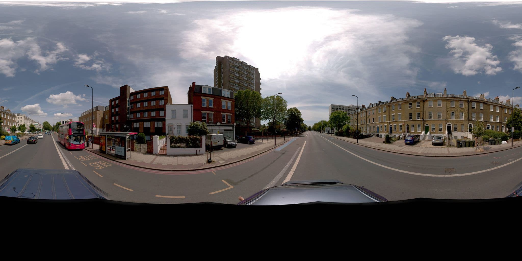 Street view near St Monica House, Brixton — © jeffreymartin (CC BY-SA · Mapillary)