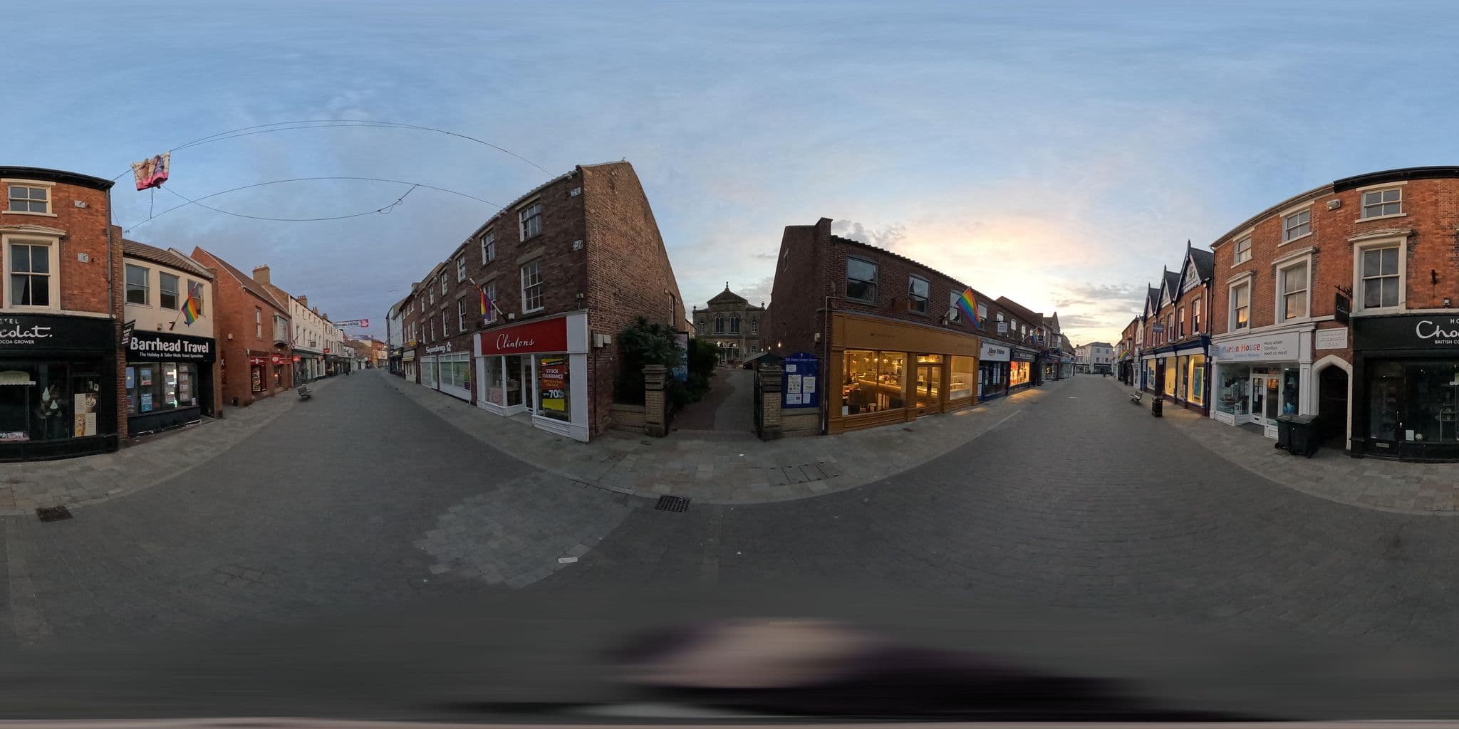 Street view near Hotel Chocolat, Beverley — © aidan573 (CC BY-SA · Mapillary)