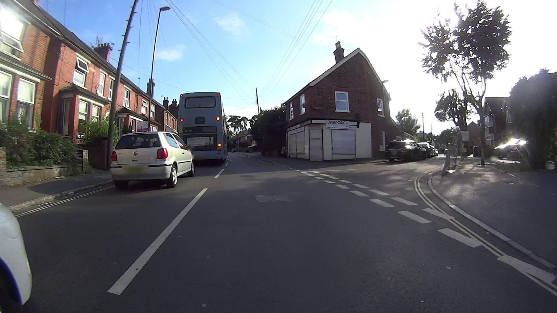 Street view near The Old Rectory Guest House, Crawley — © daveemtb (CC BY-SA · Mapillary)