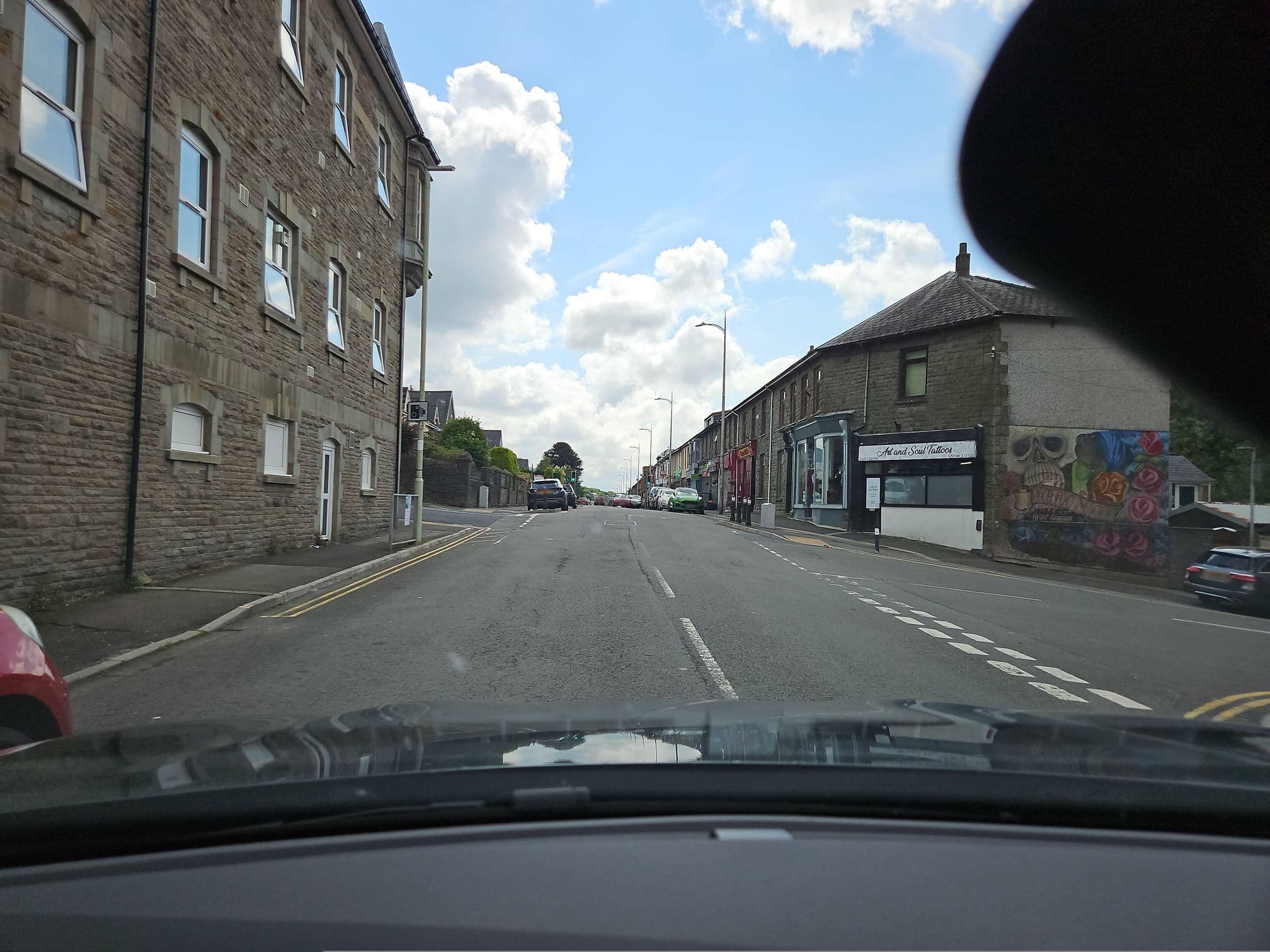 Street view near The Dunraven Hotel Treherbert, Treorchy — © toho (CC BY-SA · Mapillary)