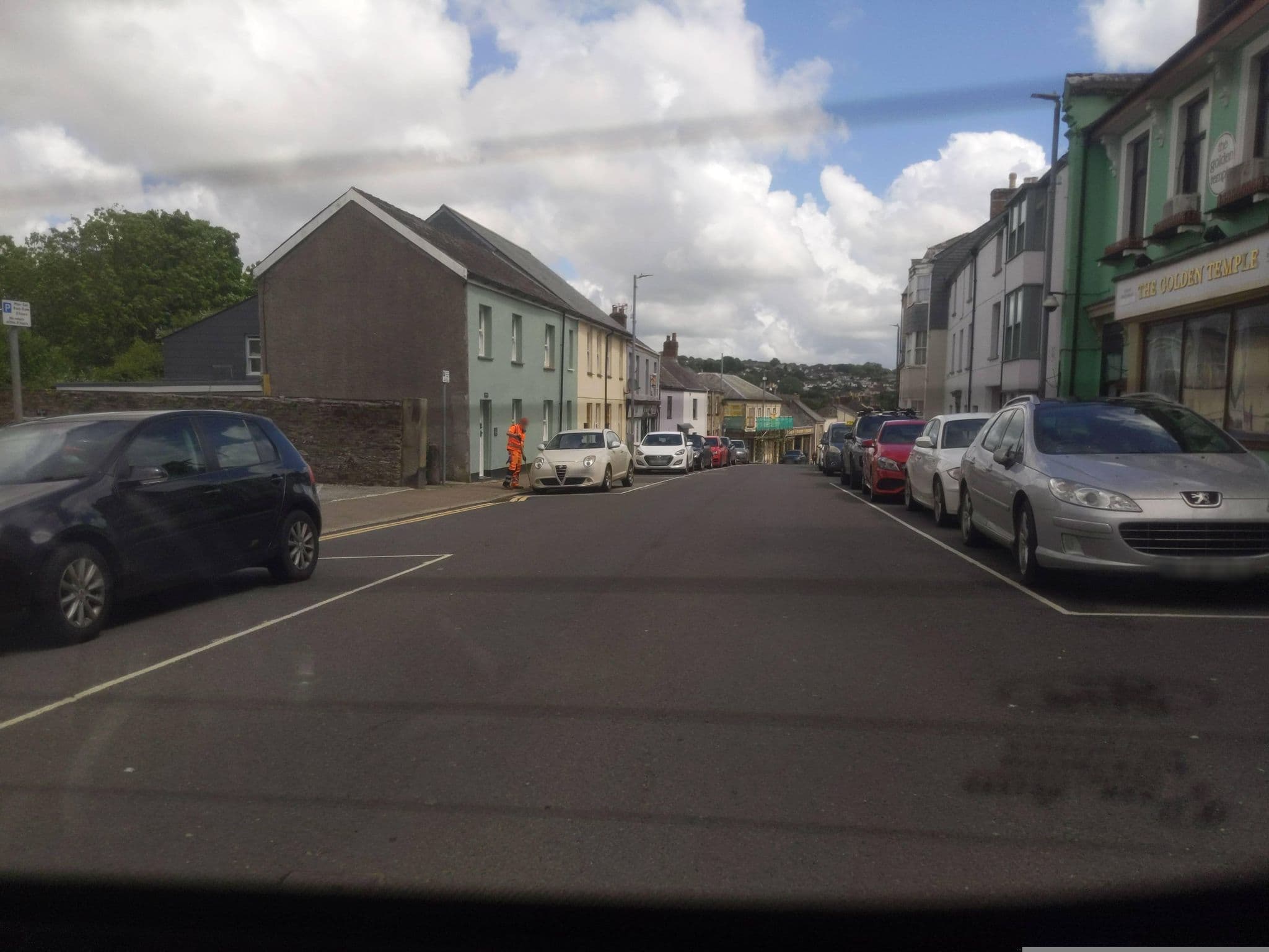 Street view near Barley Sheaf Hotel, Bodmin — © WaggyDog (CC BY-SA · Mapillary)