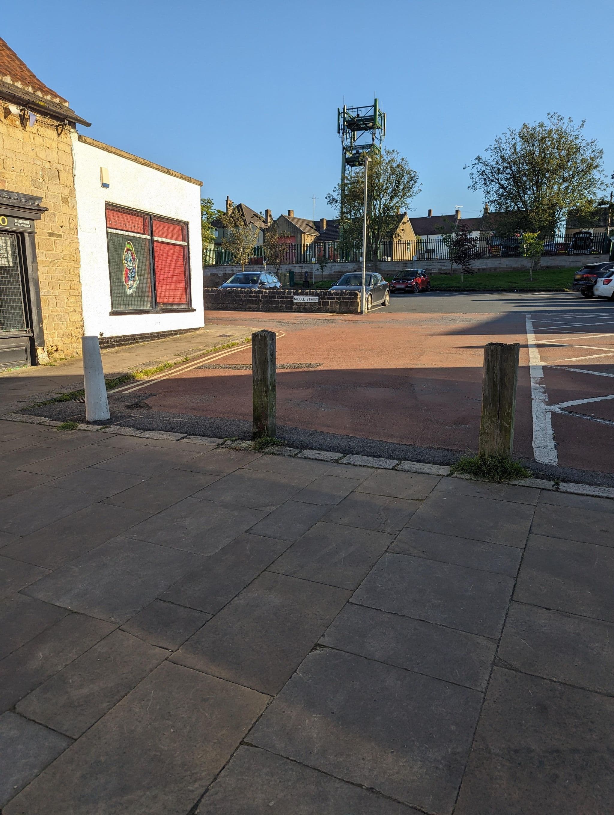 Street view near Greenwell Cottage, Bolsover — © jayturnr (CC BY-SA · Mapillary)