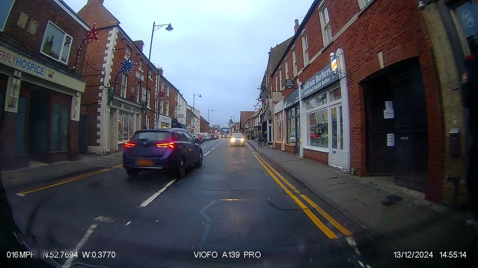 Street view near Angel Hotel, Bourne — © IpswichEdits (CC BY-SA · Mapillary)