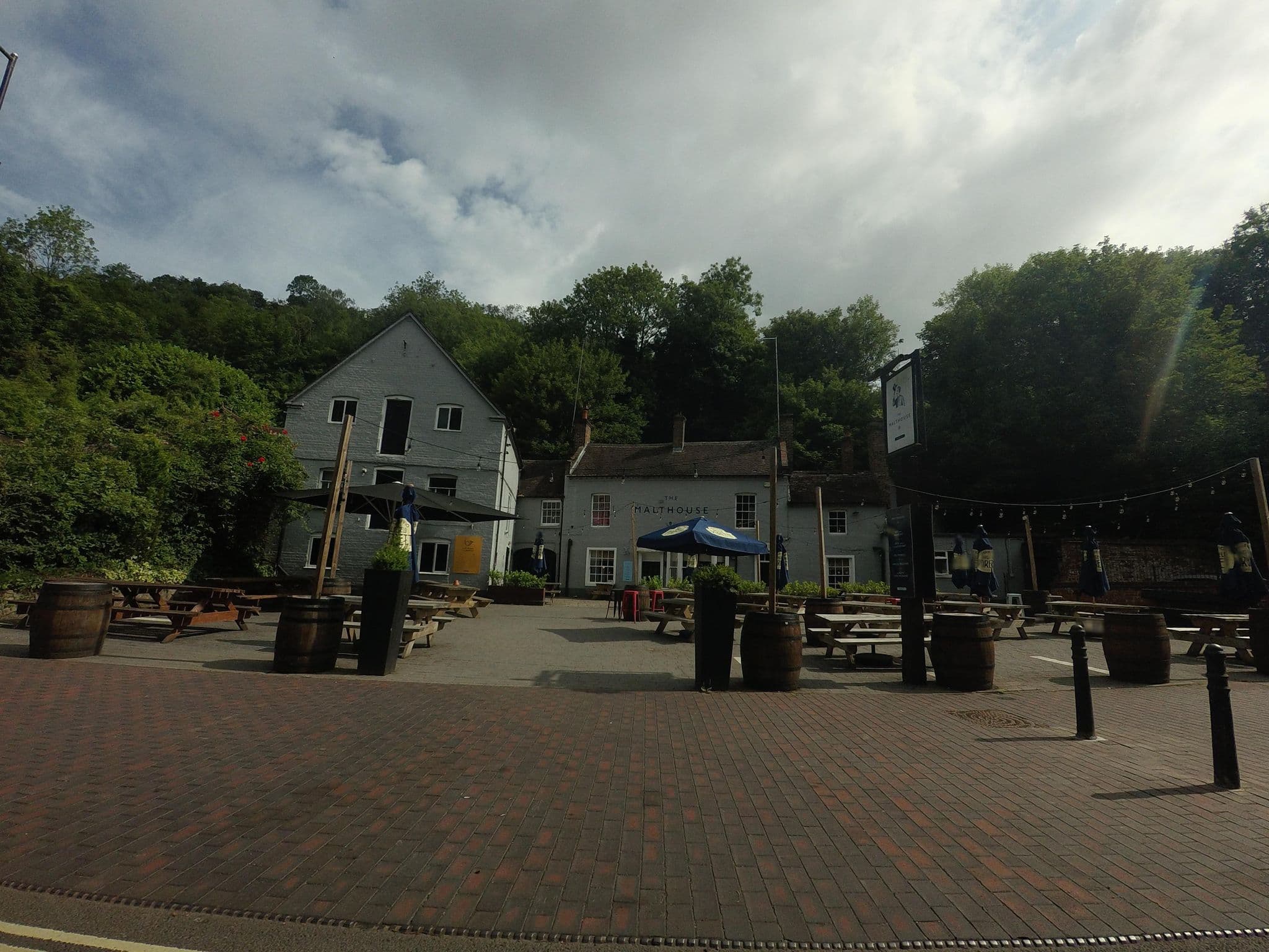 Street view near The Malthouse, Ironbridge — © hobgoblin (CC BY-SA · Mapillary)