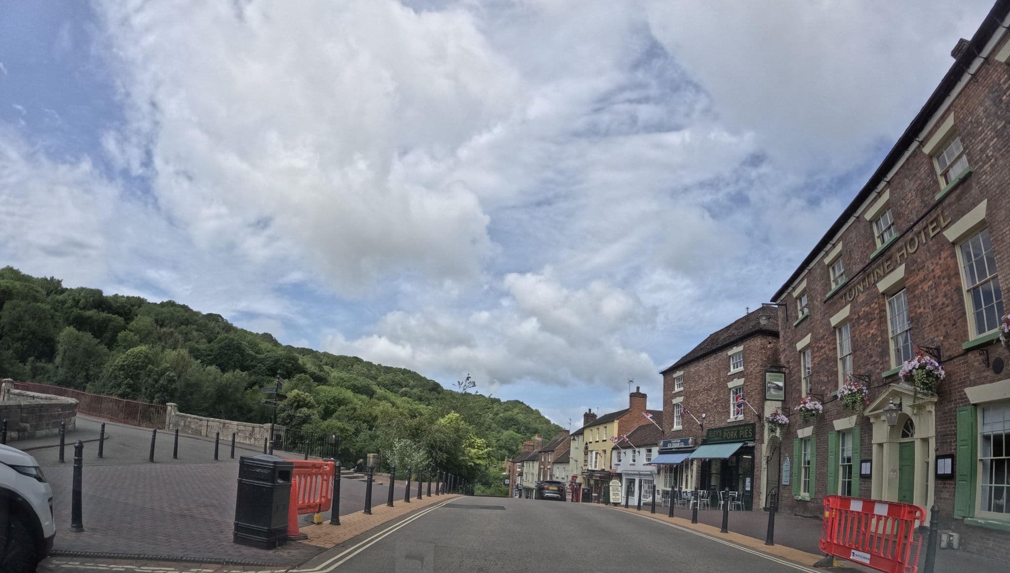 Street view near Ironmasters House, Ironbridge — © hobgoblin (CC BY-SA · Mapillary)