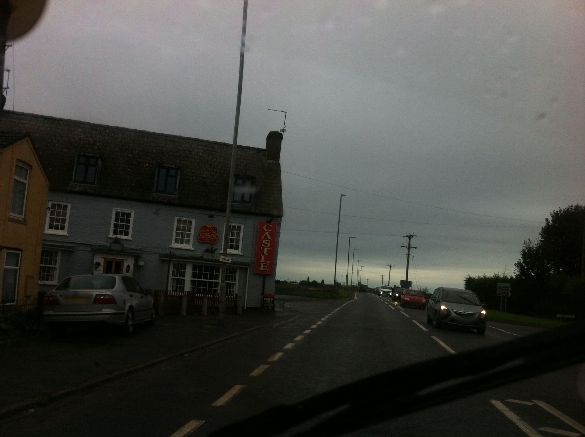 Street view near The Castle Inn, Butterwick — © rac_uk (CC BY-SA · Mapillary)
