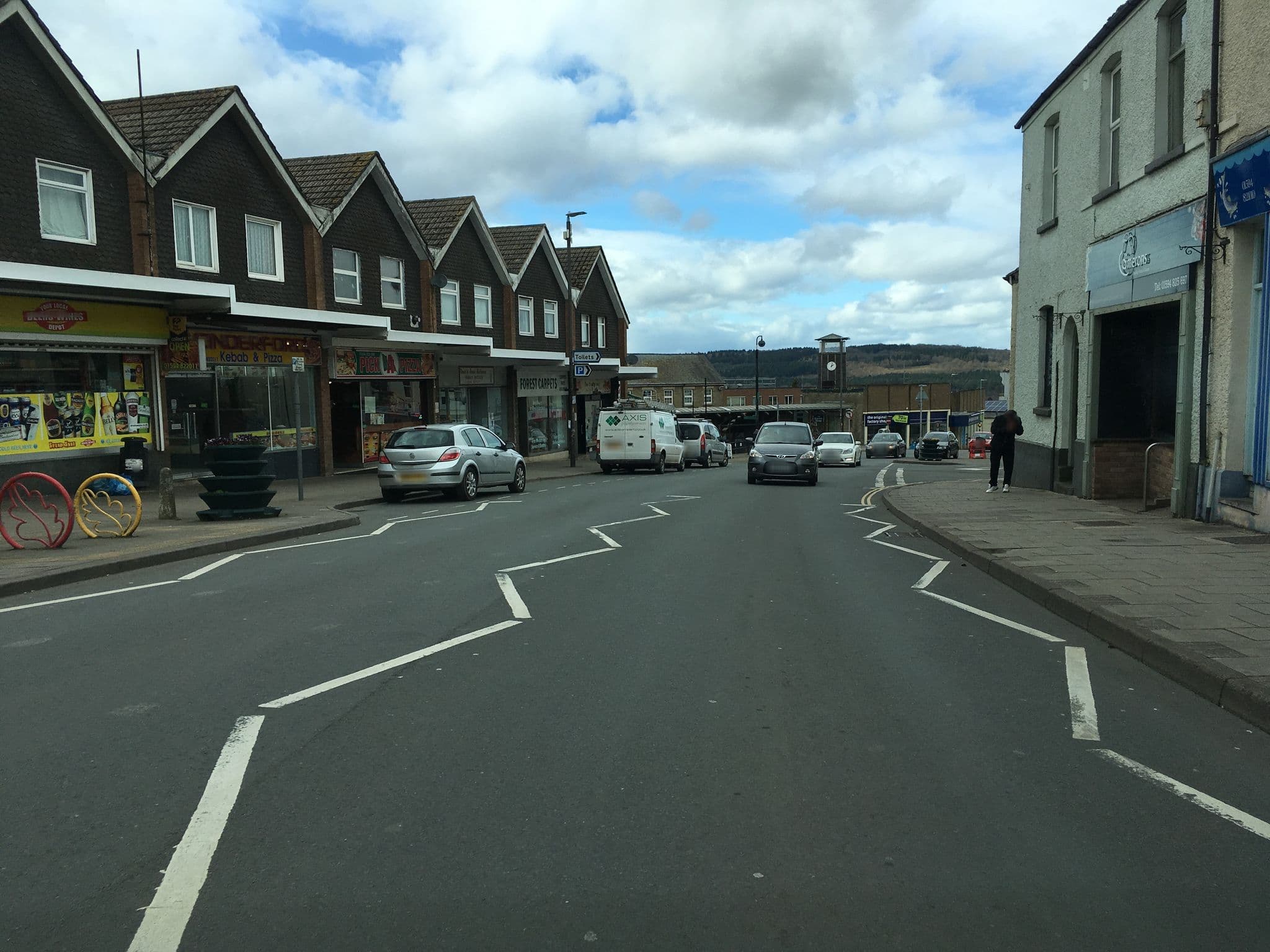 Street view near Swan Hotel, Cinderford — © southglos (CC BY-SA · Mapillary)