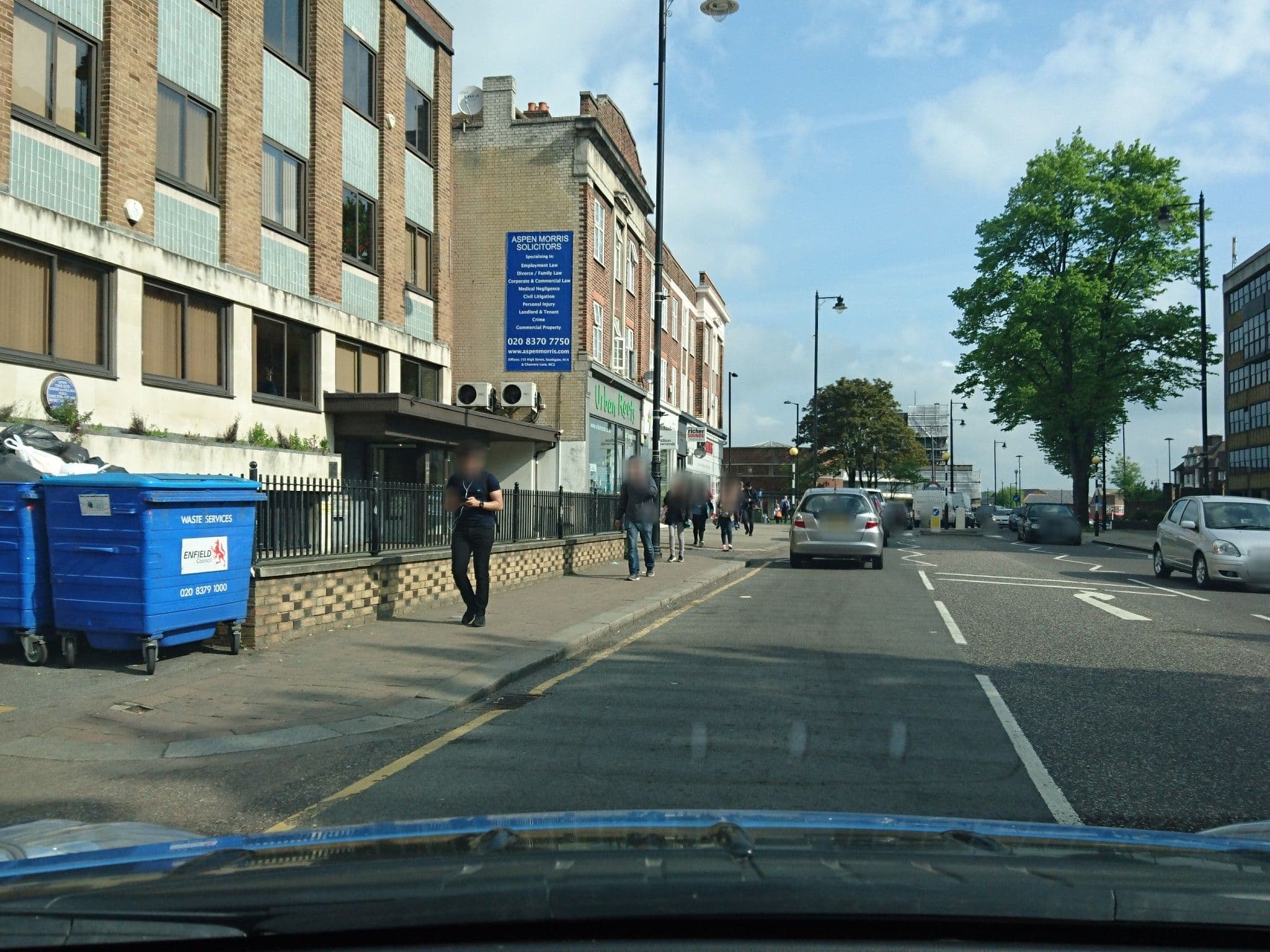 Street view near Topstay.uk, Palmers Green — © zymurgic (CC BY-SA · Mapillary)