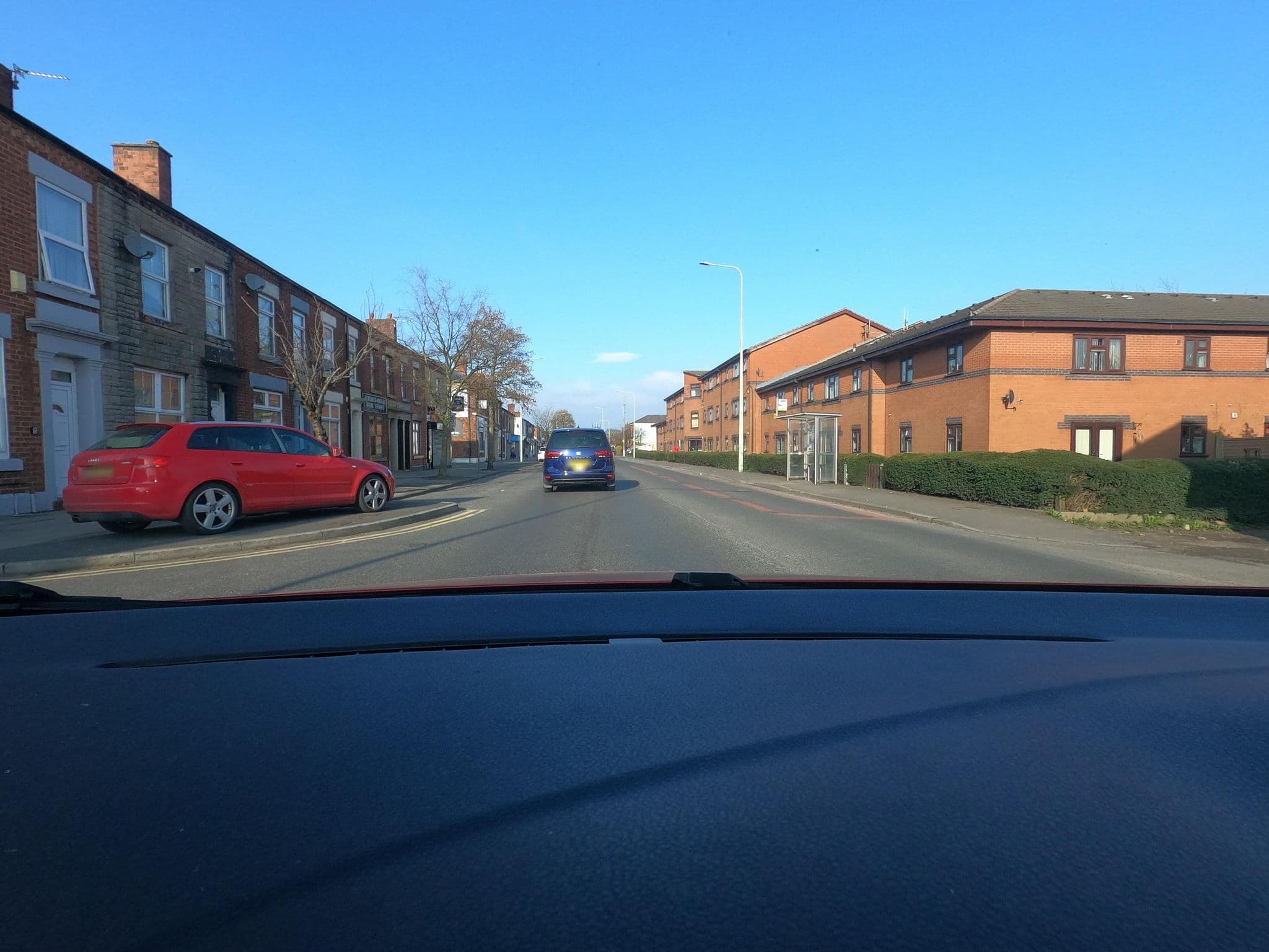 Street view near Plough Hotel, Chorley — © tonys999 (CC BY-SA · Mapillary)