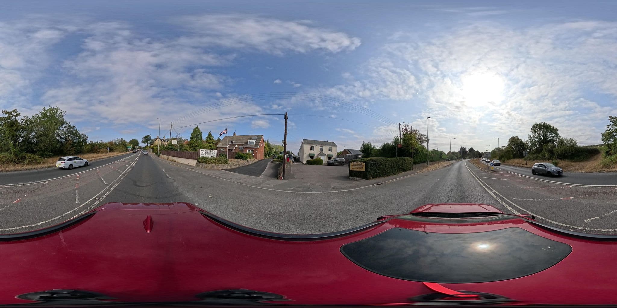 Street view near New Barn Cottage B&B, Creech Saint Michael — © southglos (CC BY-SA · Mapillary)