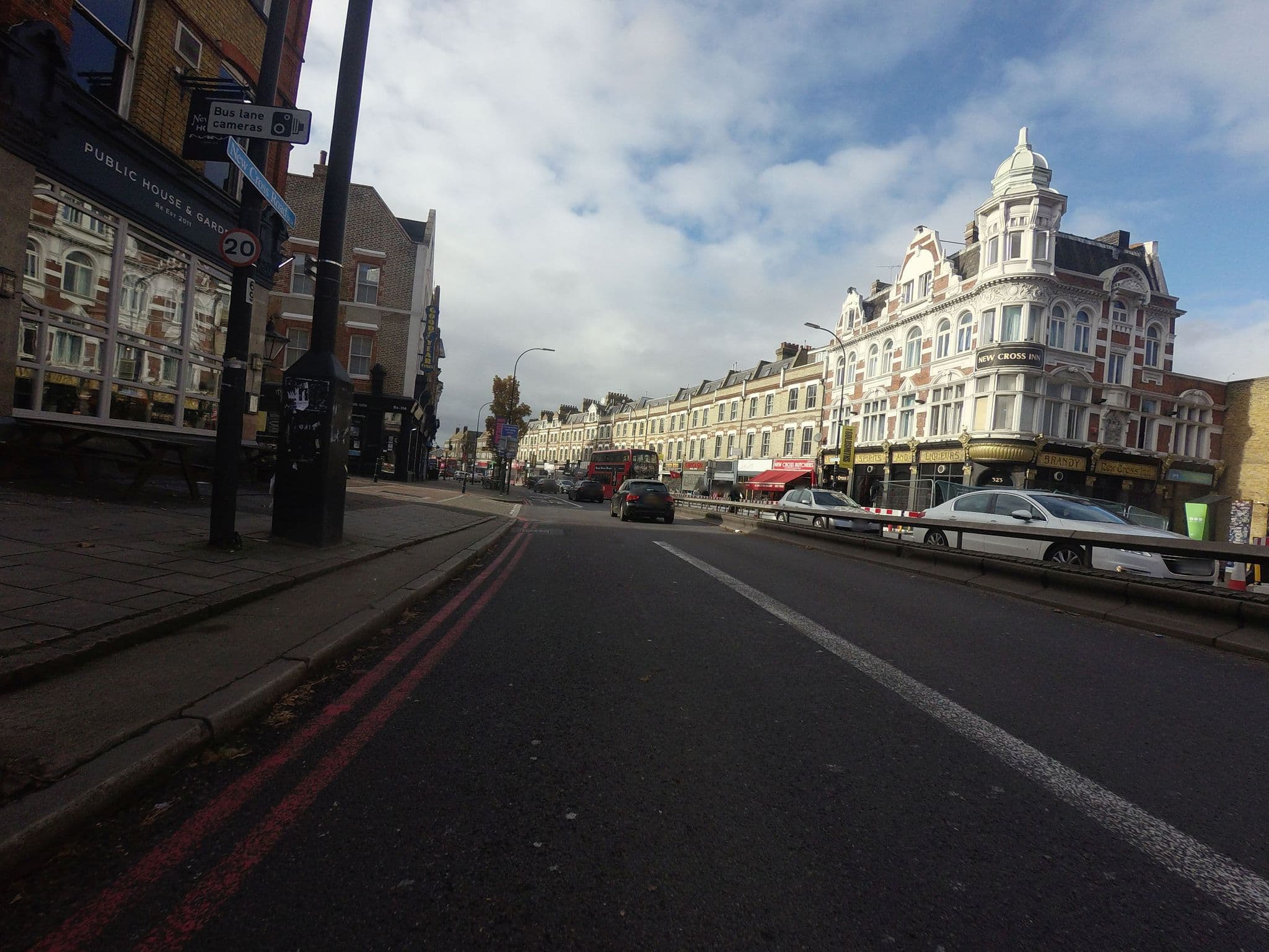 Street view near HENX Inn Hostel, New Cross — © rskedgell (CC BY-SA · Mapillary)