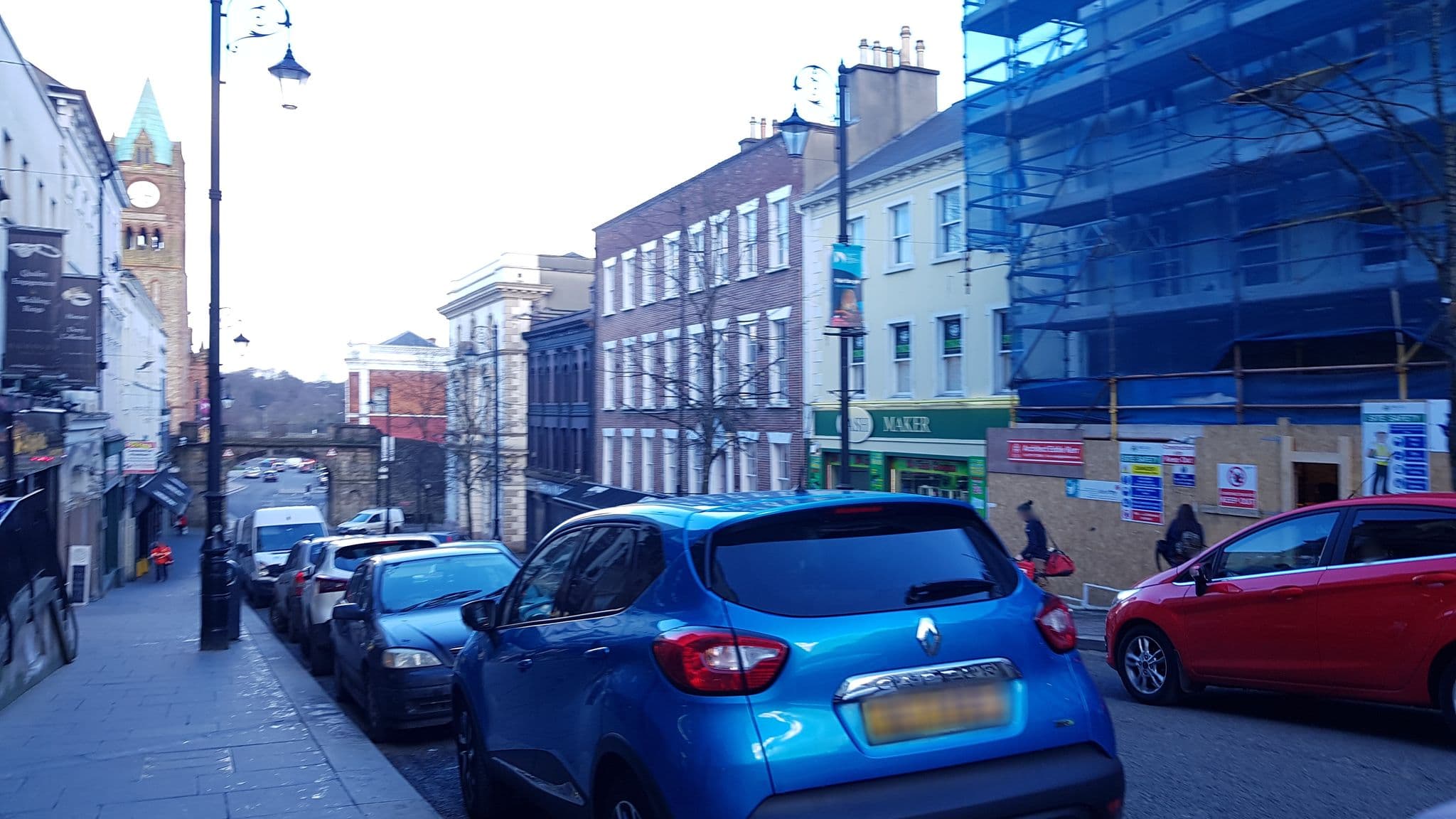 Street view near The Ship's Key Aparthotel, Londonderry County Borough — © matthewitt (CC BY-SA · Mapillary)