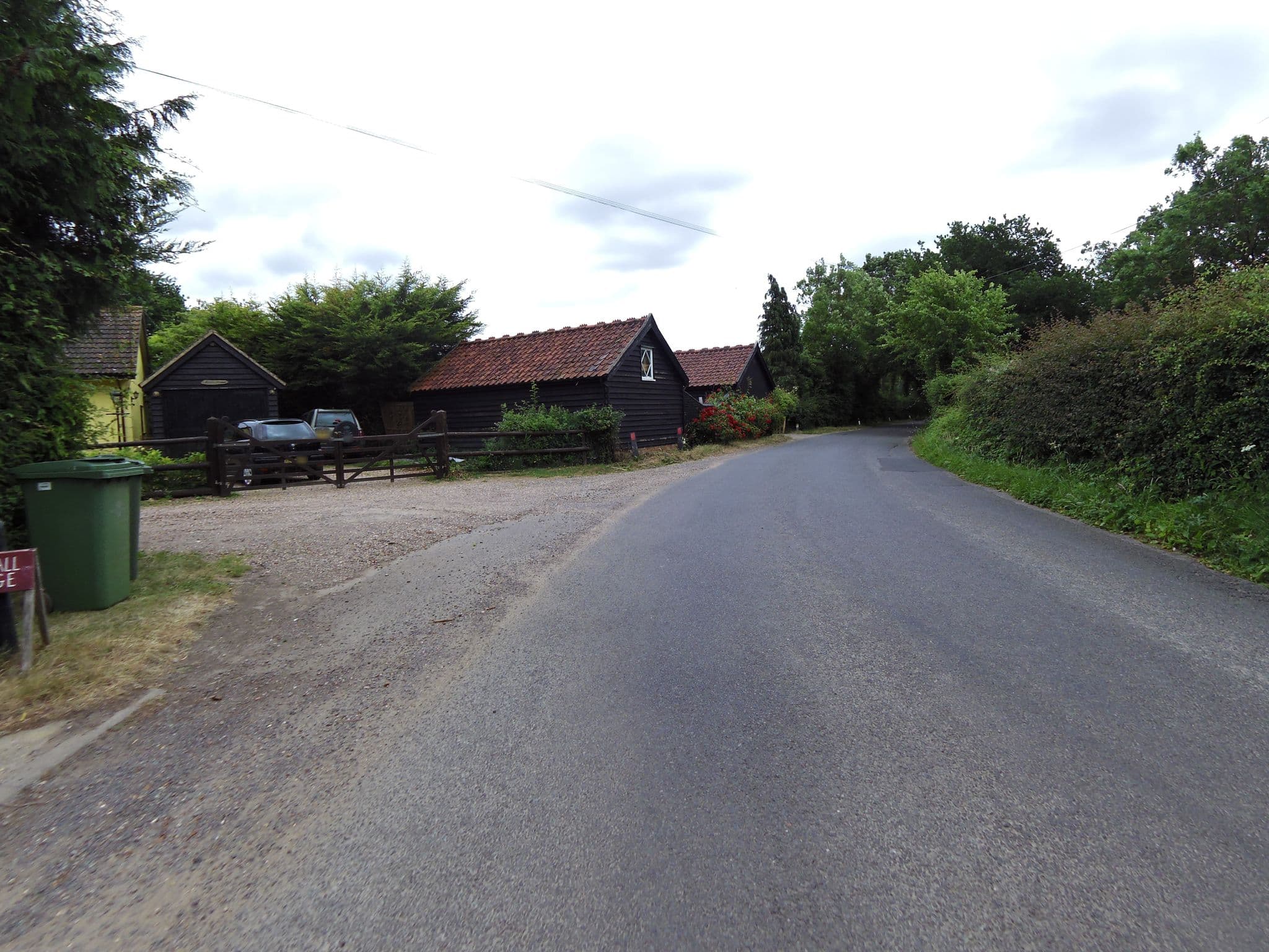 Street view near Rushall Lodge, Harleston — © smsm1 (CC BY-SA · Mapillary)