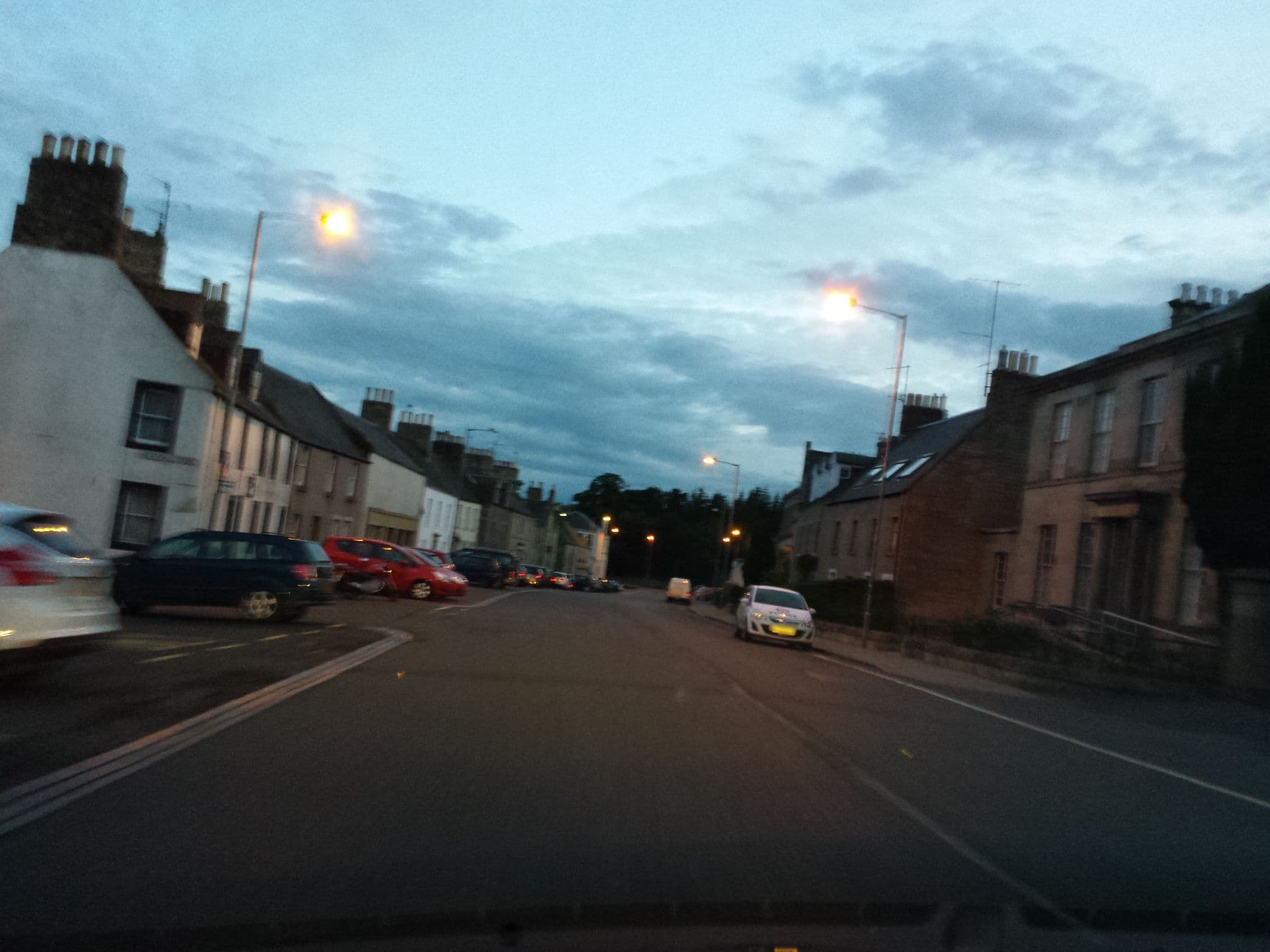 Street view near The Hunt, Duns — © rudolfmayer (CC BY-SA · Mapillary)