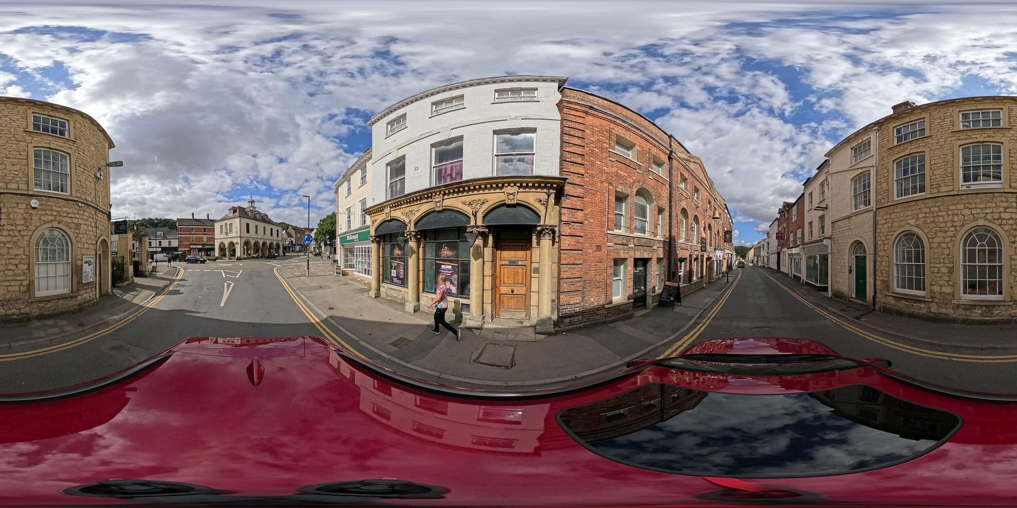 Street view near Ye Olde Dursley Hotel, Dursley — © southglos (CC BY-SA · Mapillary)