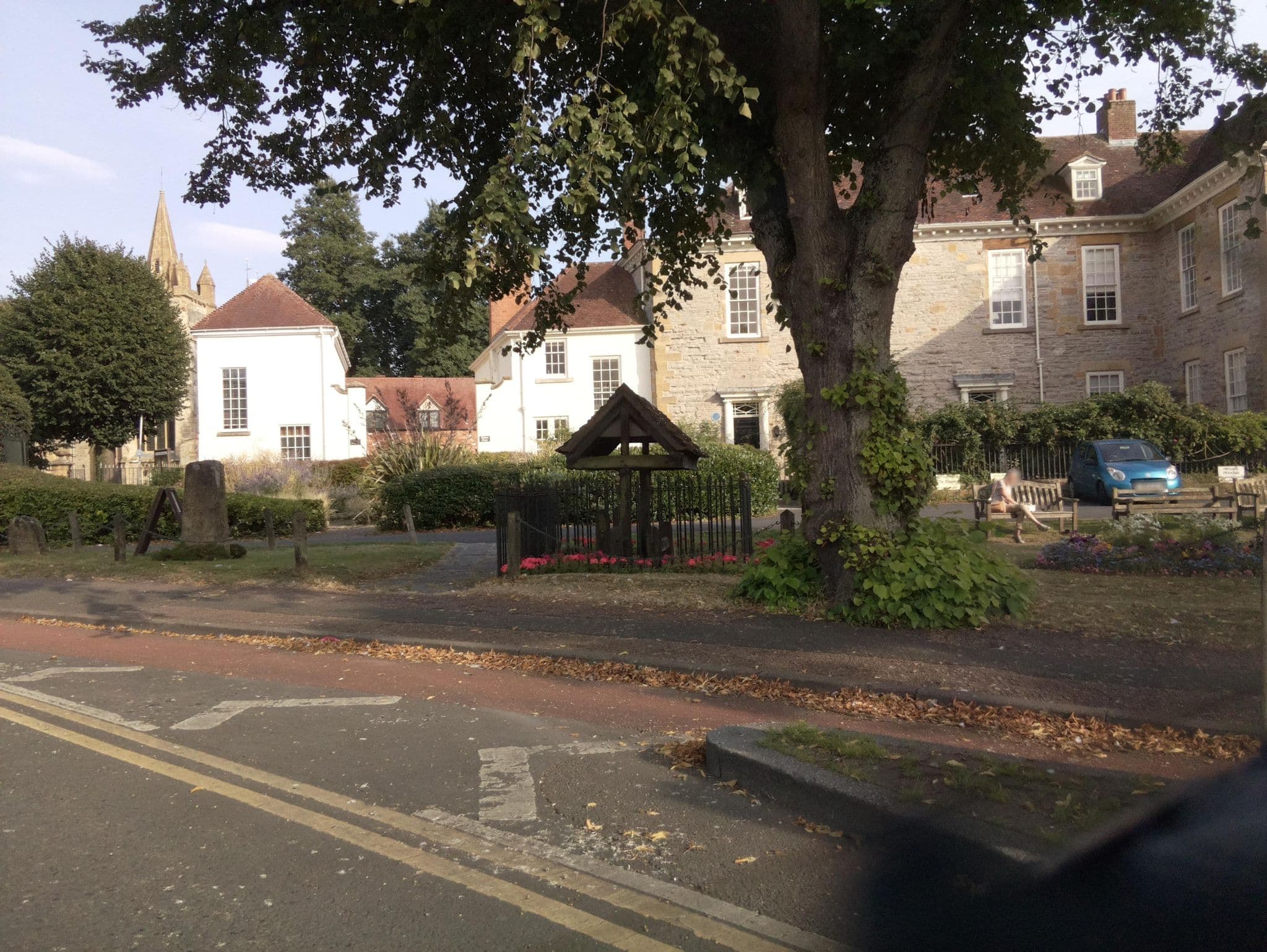 Street view near Ye Olde Red Horse, Evesham — © southglos (CC BY-SA · Mapillary)