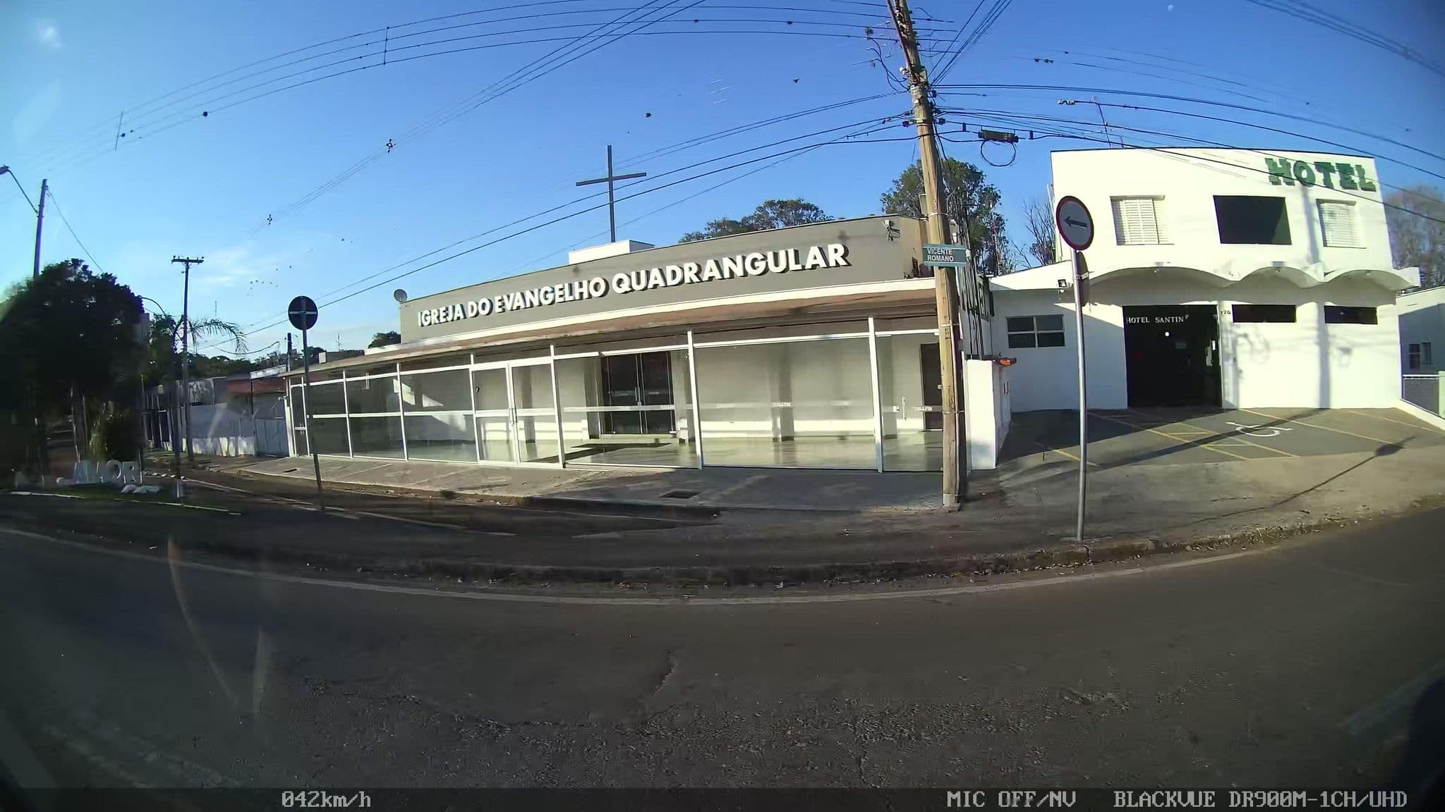 Street view near Hotel Santin, Piracicaba — © kaart5 (CC BY-SA · Mapillary)