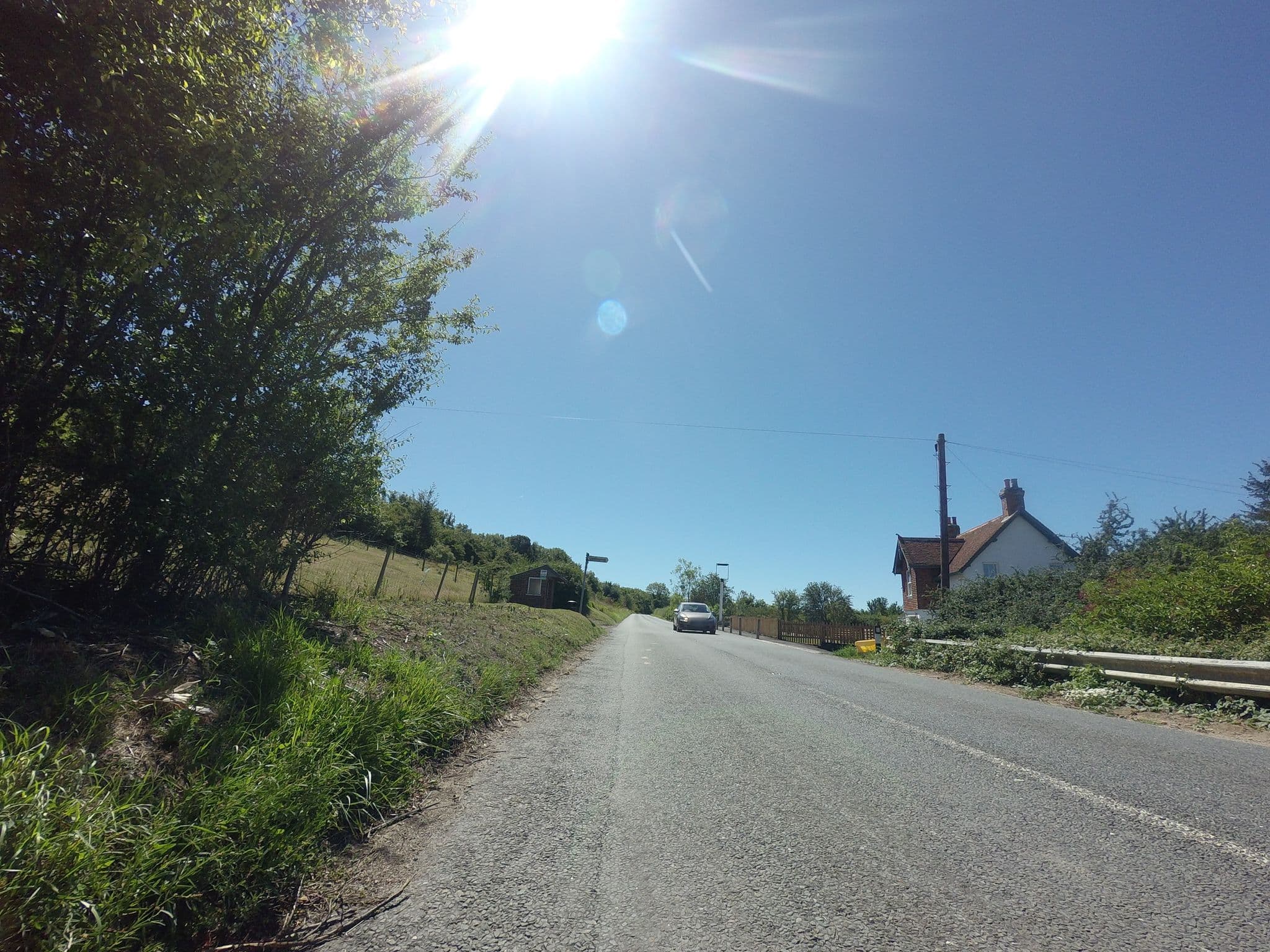 Street view near Plough and Harrow - Pub, Camping and Glamping Pods, Eythorne — © tallguy (CC BY-SA · Mapillary)